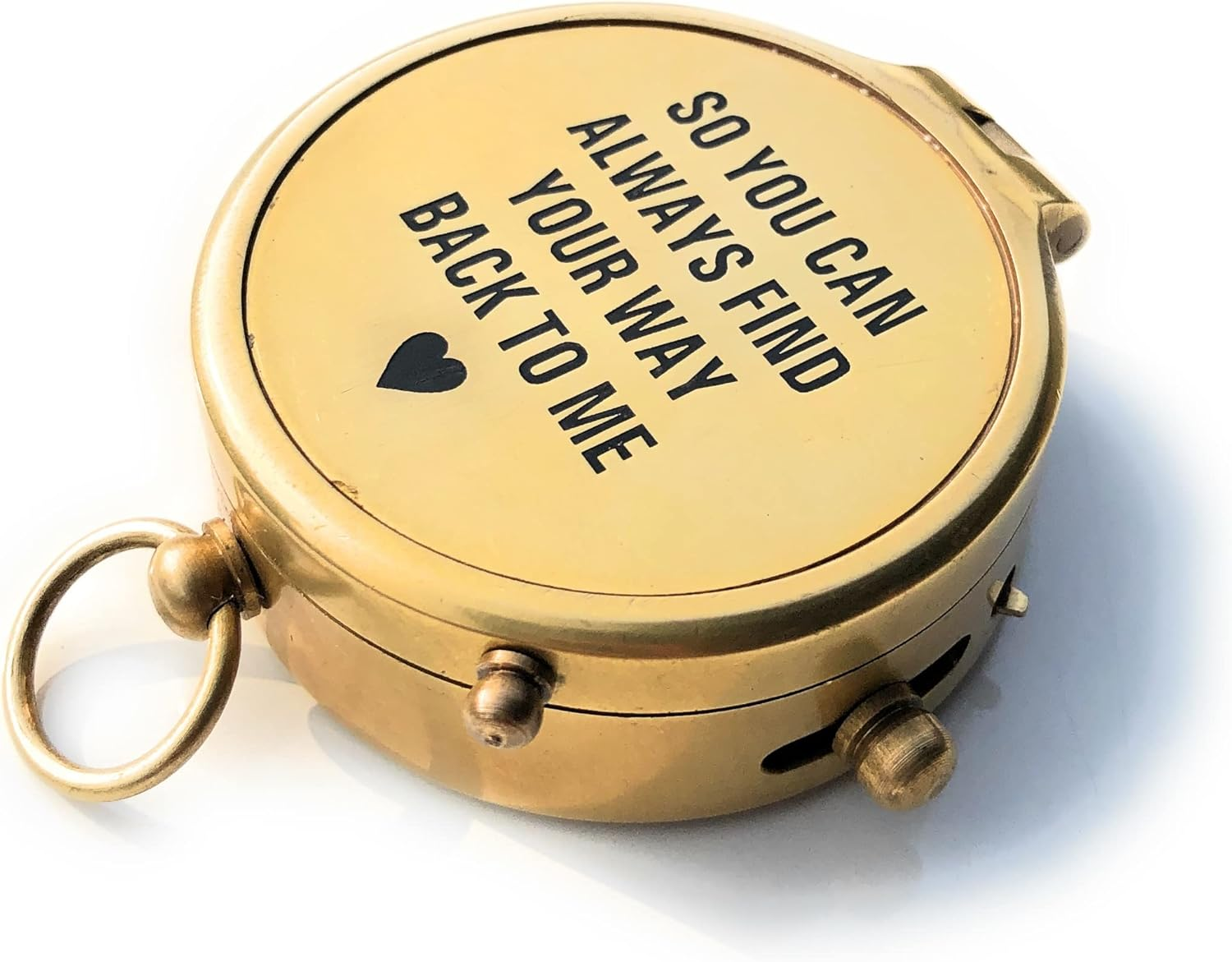 Camping Compass Engraved with &ldquo;So You Can Always Find Your Way Back Home&rdquo;, Gift Compass for Christmas, Birthday, Anniversary, Black Friday, New Year, Occasional image number 3