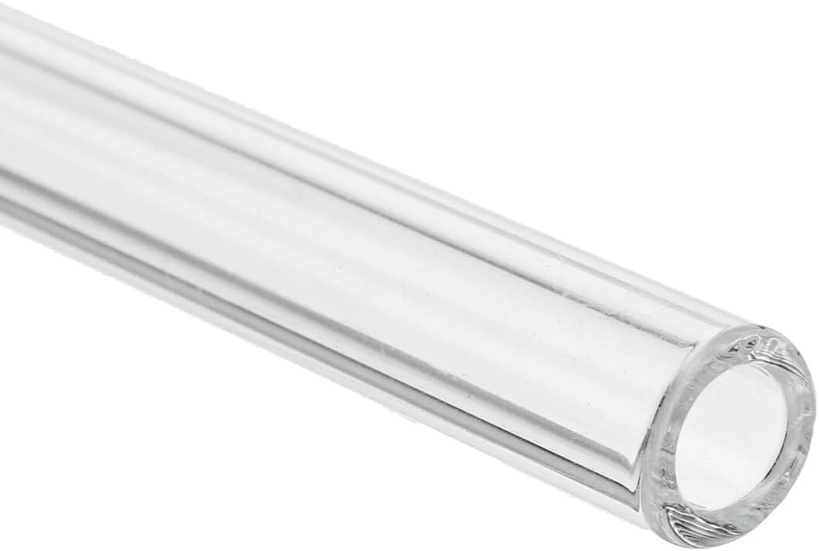 10Pcs 100Mm OD 8Mm 1.5Mm Thick Wall Borosilicate Glass Blowing Tube Tubing Clear image number 4