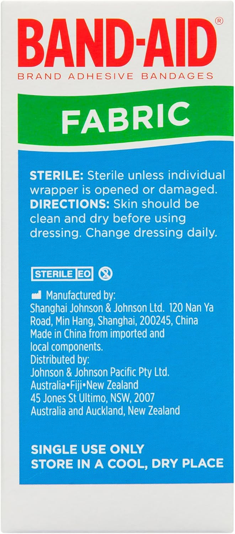 Band-Aid Fabric Strips 50 Pack |Non-Stick Pad Technology| Greater Coverage|Extra Flexible image number 4