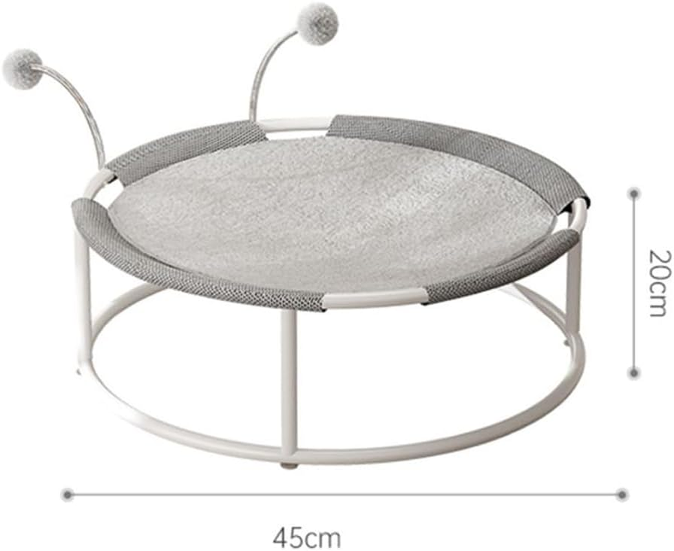 HHWRT Elevated Cat Hammock Bed, Pet Bed, All Seasons Universal Moisture Proof Cat Hammocks, Cat Hammock, Portable Pet Bed Raised, Raised Cats Bed for Indoor Outdoor Use, Ideal for Small Dogs and Cats image number 3