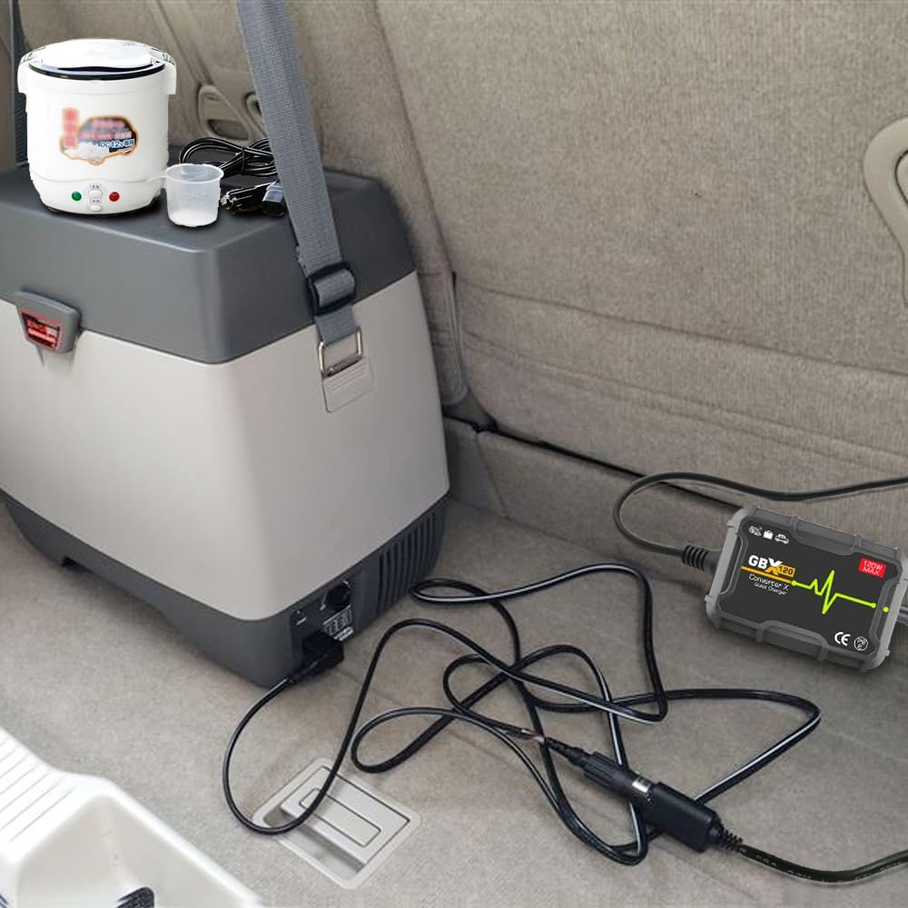 Voltage Step-Down Dropper Converter Reducer 24V to 12V 10A Cigarette Power Adapter for Truck Lorries Buses image number 2