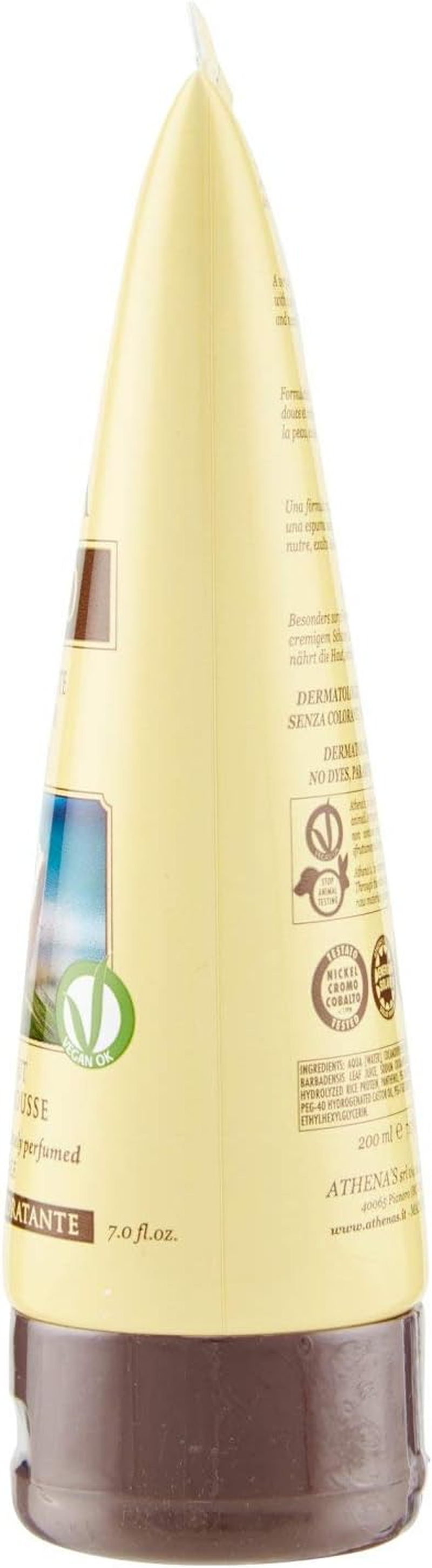 L'ERBORISTICA DI ATHENA'S - Shower Mousse - Velvety and Moisturizing - Scented - with Coconut Oil - 200 Ml image number 2