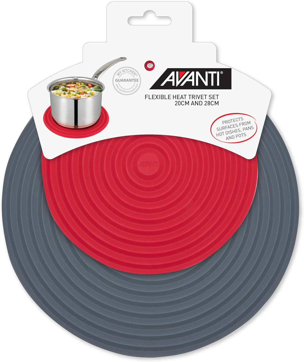 Avanti Flexible Heat Trivet Set - 20Cm and 28Cm image number 3