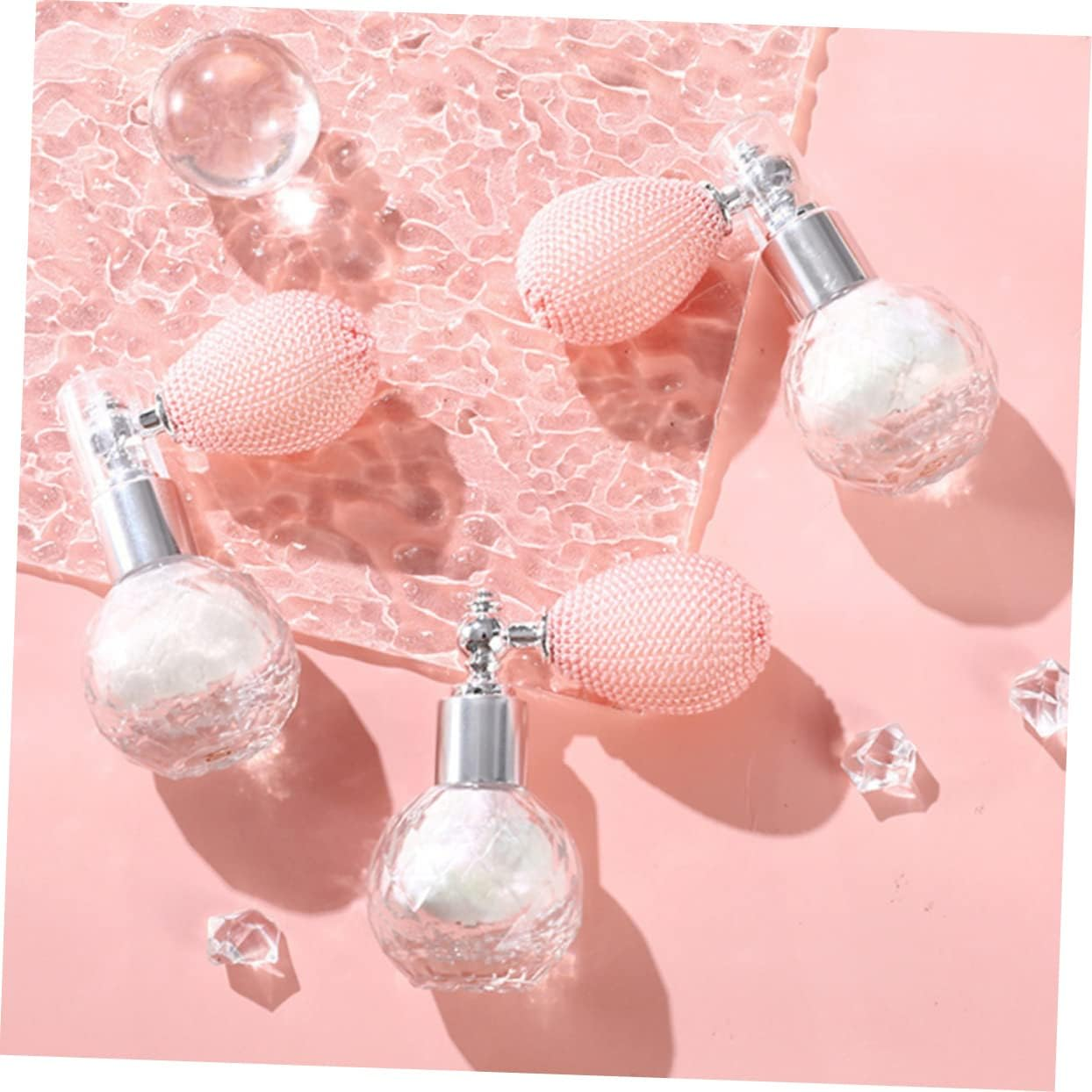 Healeved Diamond Highlight Powder Spray Glitter Makeup Body Highlighter Women Glitter Spray Sparkle Powder Compact image number 5