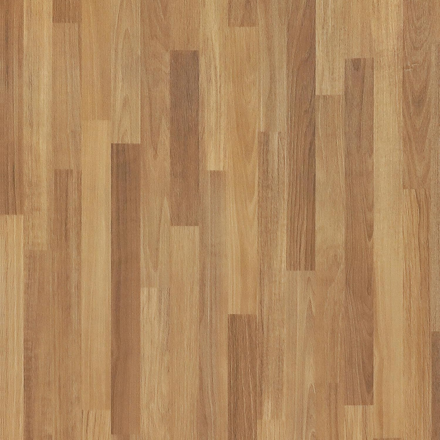 Varypaper Light Brown Patchwork Wood Panel Wallpaper 60Cmx400Cm Wood Vinyl Wrap for Kitchen Worktop Cupboards Sticky Back Plastic Roll Wooden Panelling Wallpaper for Living Room Bedroom Furniture Wrap