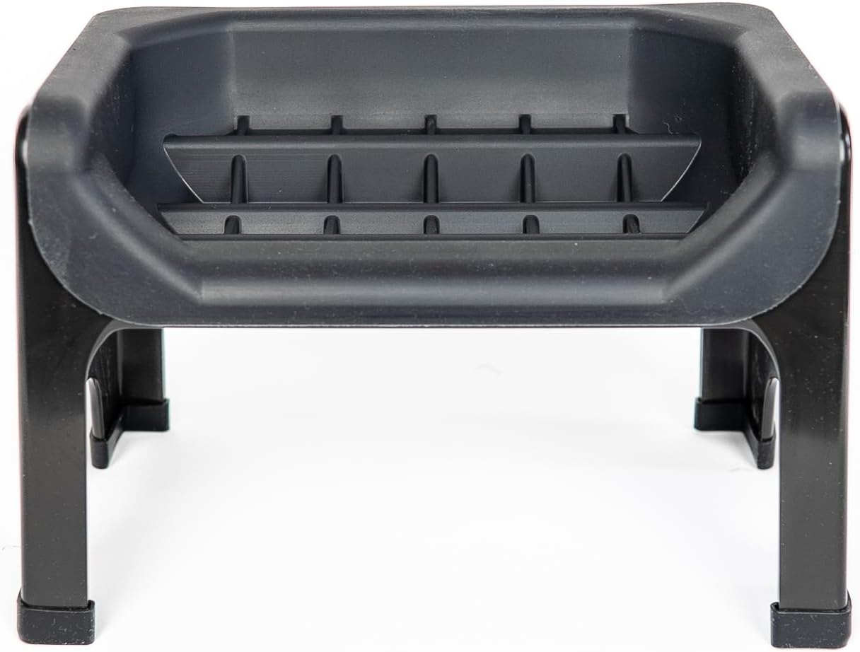 Fluff Trough Elevated Slow Feeder Dog Bowl - Prevents Fast Eaters from Binging & Choking on Food, Minimizes Neck Strain, Suitable for Flat-Faced Pets, Vet Recommended, Dishwasher Safe, Purple