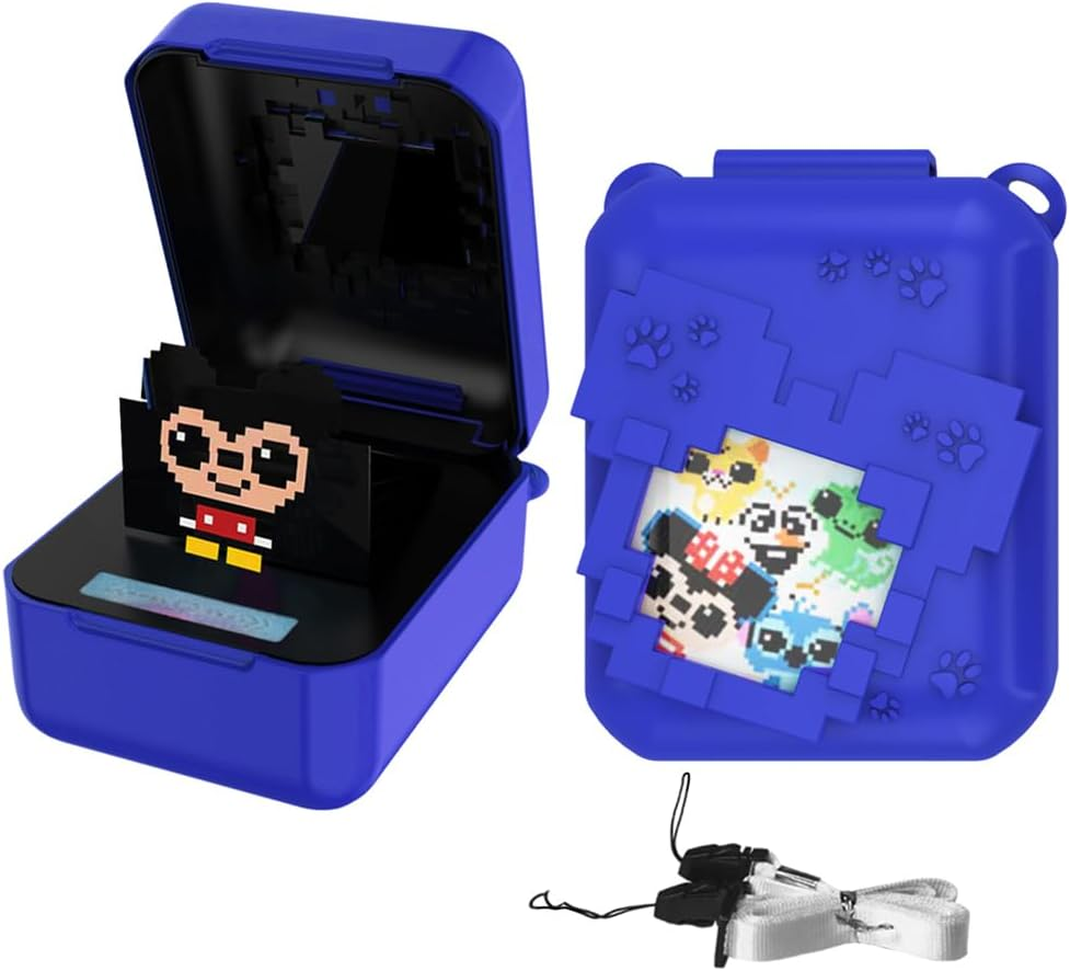 Cover Case for (BITZEE) Disneys Virtual Electronic Pets Protective Holder Skin for (BITZEE) Disneys Virtual Electronic Pet Protective Case with Lanyard for (BITZEE) Disneys Electronic Pet