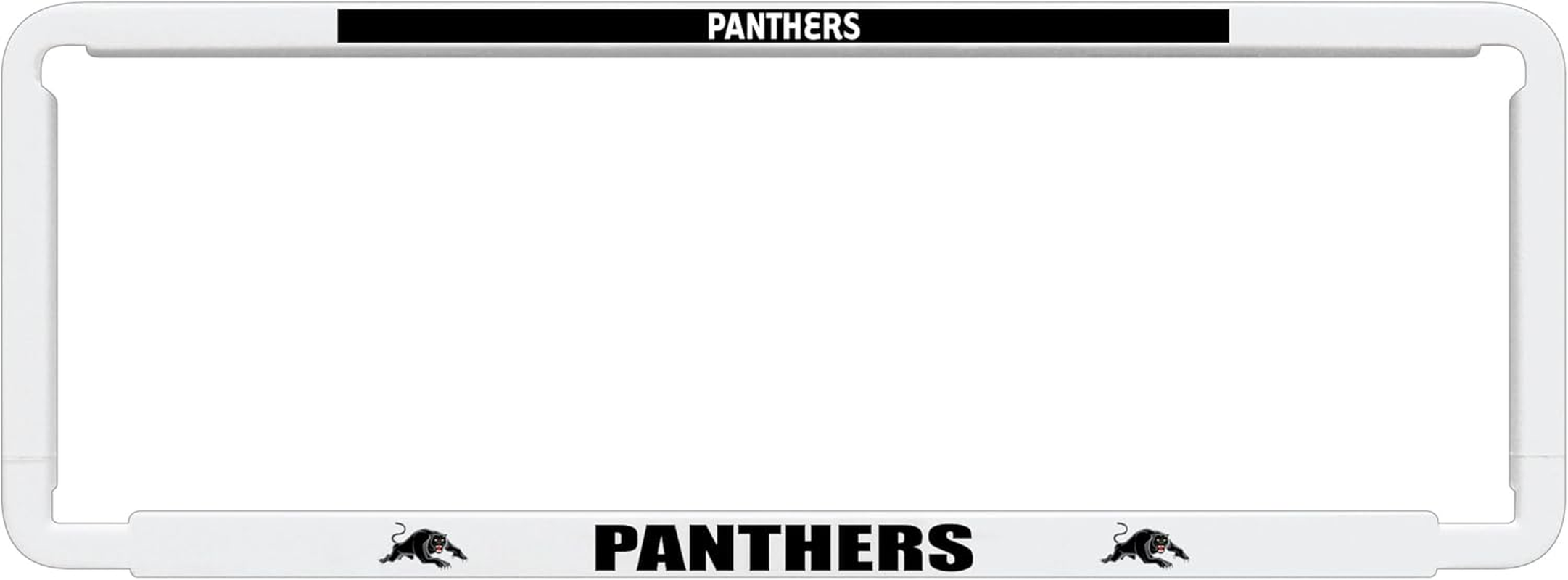 1X Official NRL Penrith Panthers Car Number Plate Frame Cover Surround