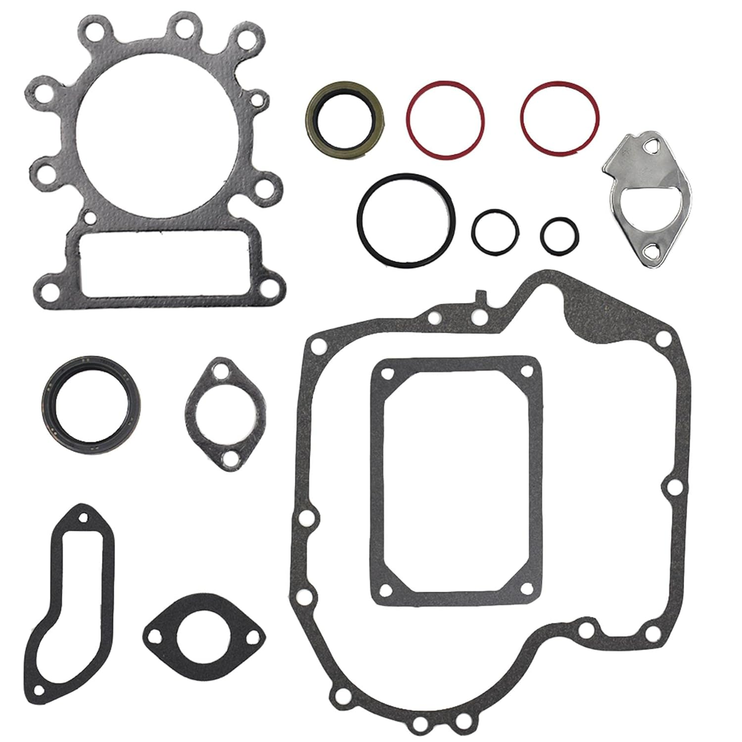 796187 Engine Gasket Kit Replacement for Briggs Stratton 794150 792621 697191 Lawn Mower Gasket Set