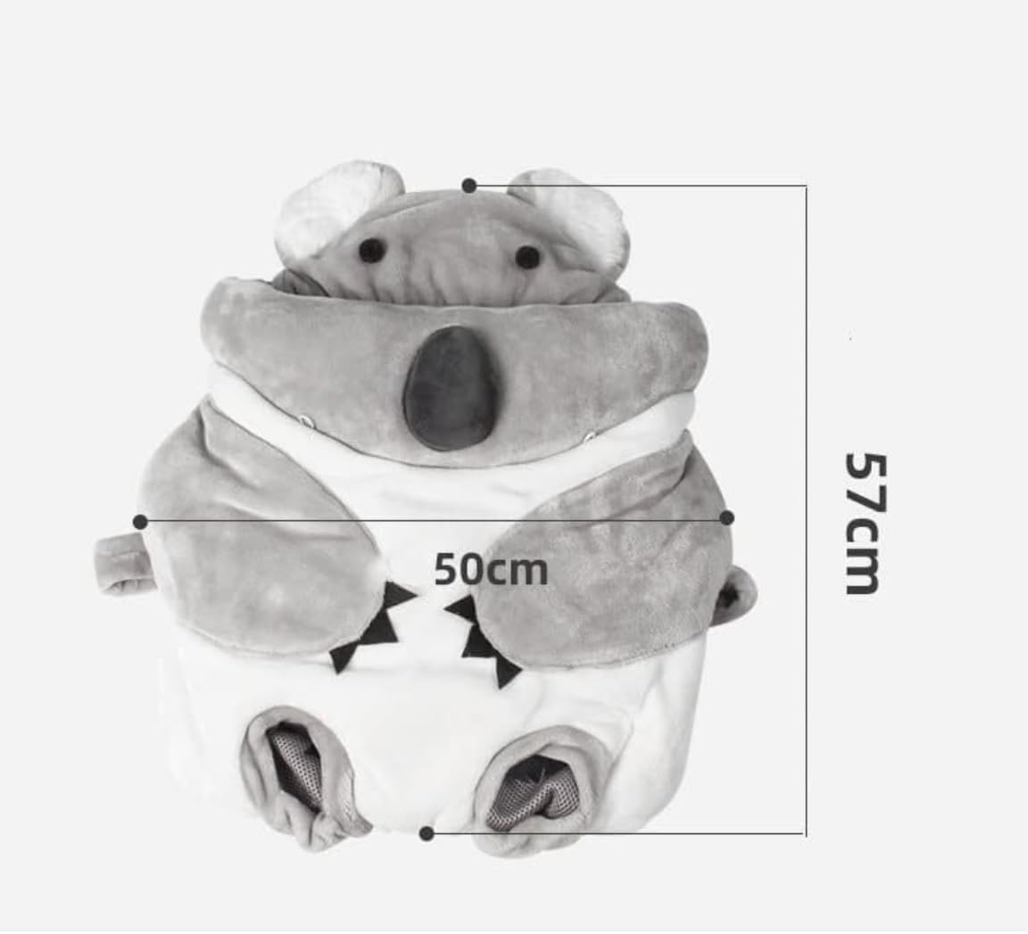 Cat Bag Dog Carrier Pet Carrier Winter Warm Pet Backpack Portable Travel Backpack Cute Pet Back Bag Pet Carrier Cat Carrier Pet Bag Carrier image number 1