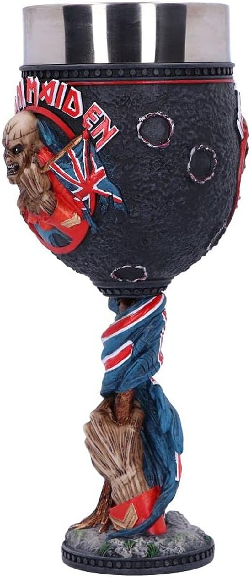 Nemesis Now Officially Licensed Iron Maiden the Trooper Goblet 19.5Cm, Red image number 4