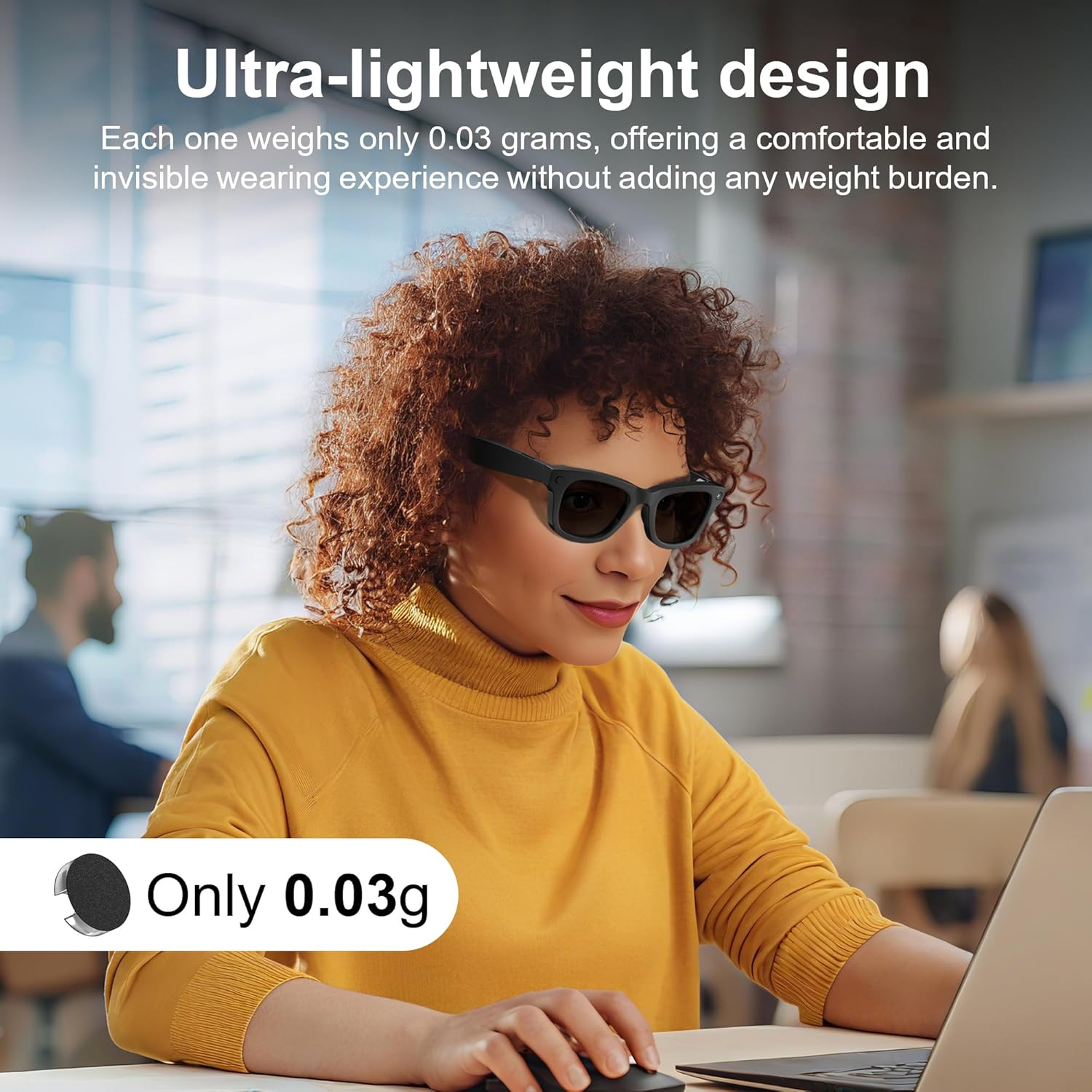 Hibloks LED Light Blocking Stickers Compatible with Ray-Ban Meta Wayfarer/Skyler/Headliner Accessories, Blackout LED Covers for Smart Glasses, Low-Tack Restickable Sticker image number 3