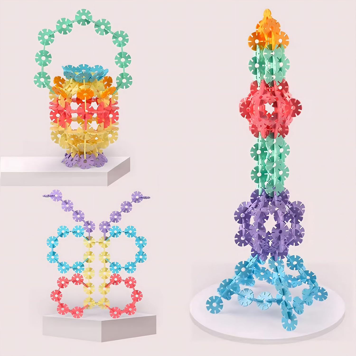 175Pcs Christmas Party Favors, Toy Set, Pinata Stuffers, Carnival Prizes, Classroom Rewards, Treasure Box, Stocking Stuffers, Goodie Bag Filler, Gifts for Students, Advent Calendar image number 6