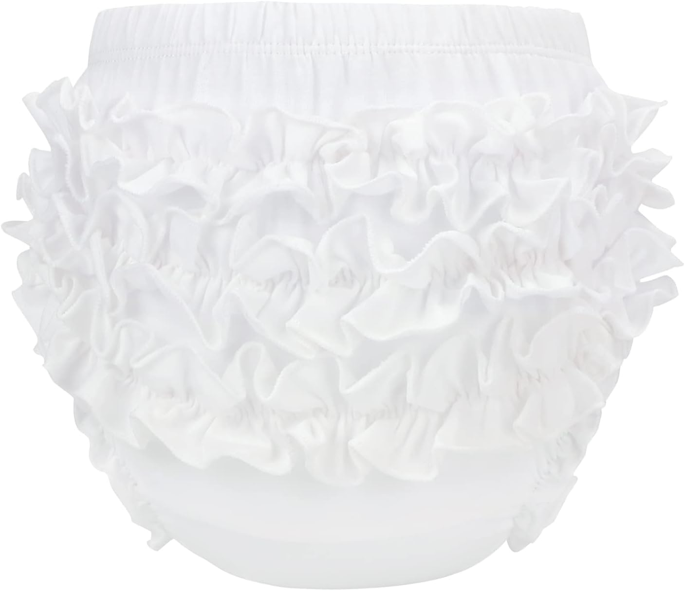 Durio Baby Bloomers for Toddler Girls Ruffle Diaper Covers for Girls Cute Cotton Baby Girl Shorts