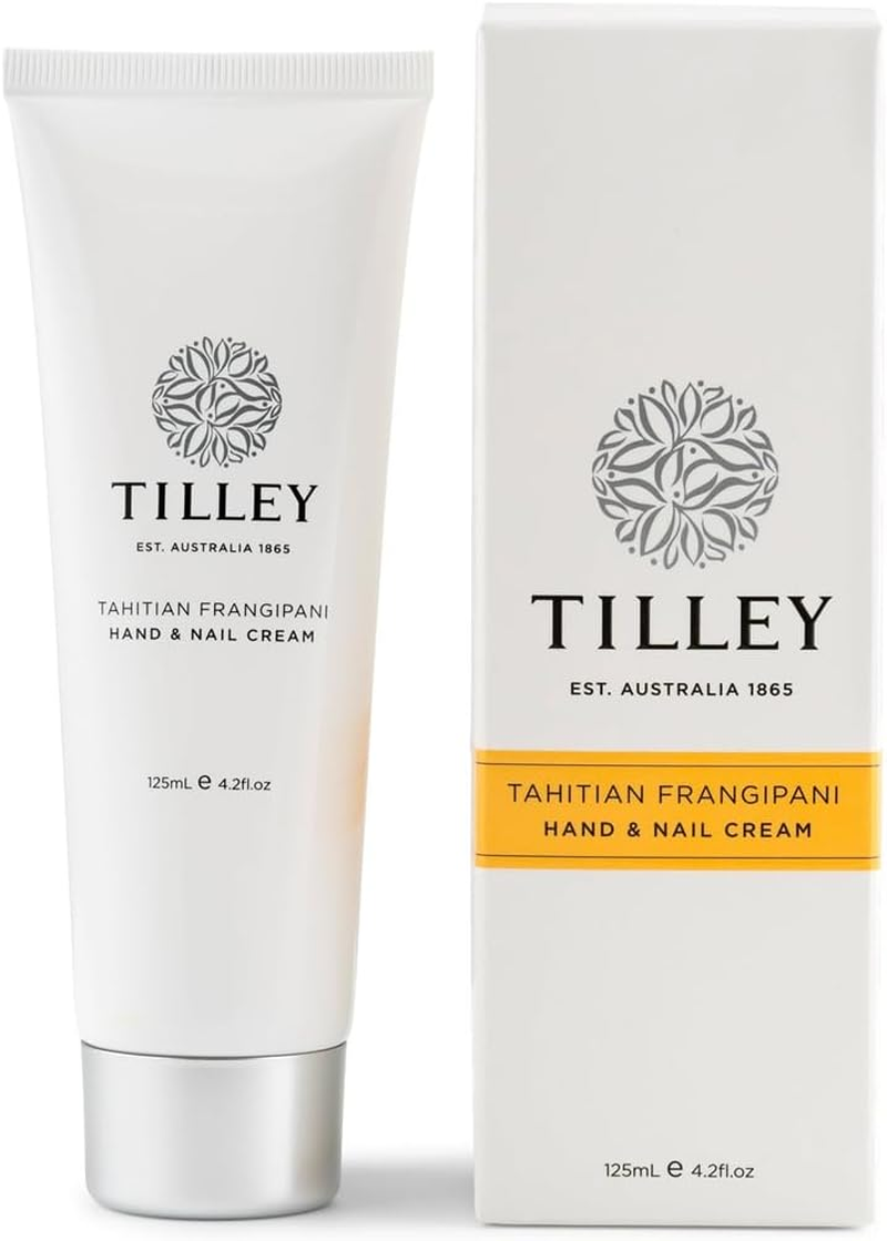 Tilley Classic White Tahitian Frangipani Deluxe Hand & Nail Cream 125 Ml
