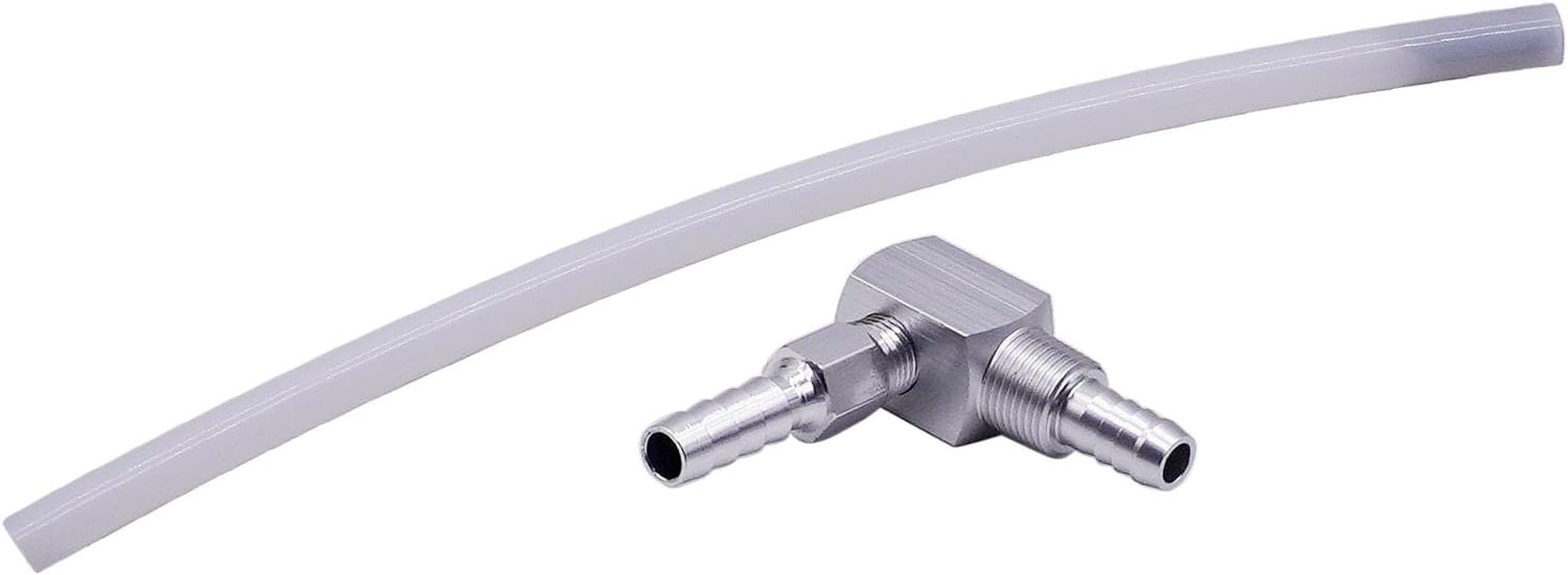 Universal 12" Marine Fuel Tank Pickup Tube with Strainer - Polyethylene Fuel Tube with Aluminum Barb Connector- Fits Standard Boat Fuel Tanks - Replaces Part 7-0948 image number 5