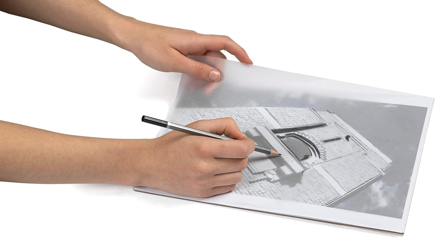 Derwent R31235F Academy Tracing Paper Pad, A4 Portrait 25 Sheets