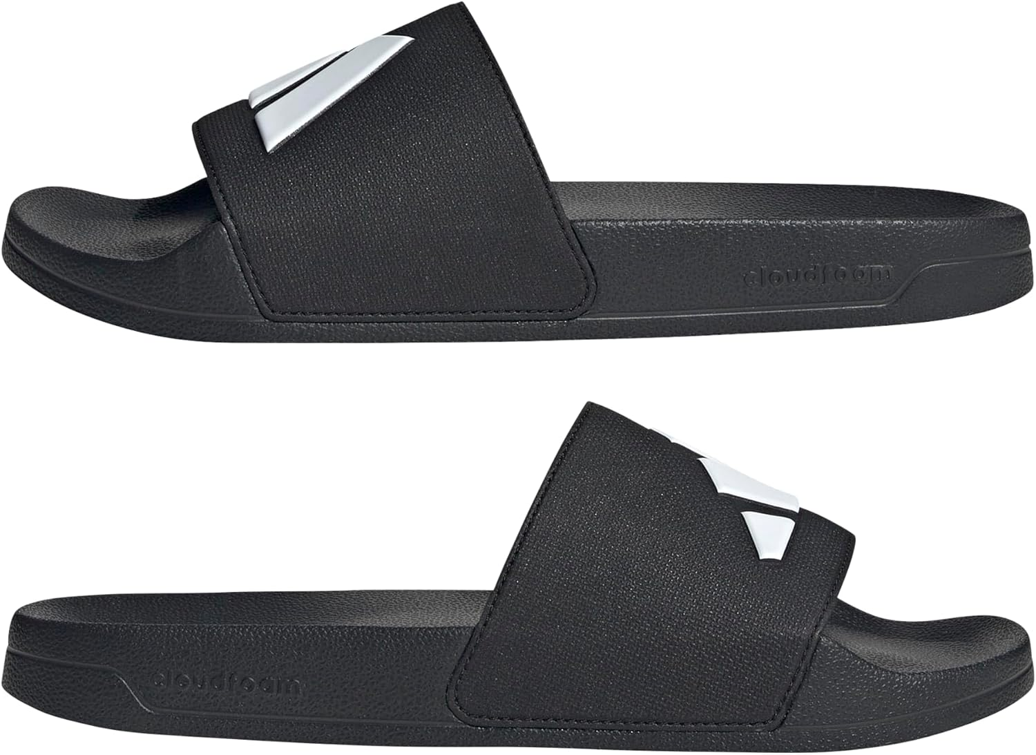 Adidas Sportswear Adilette Shower Adult'S Slides, Core Black/Cloud White/Core Black image number 4