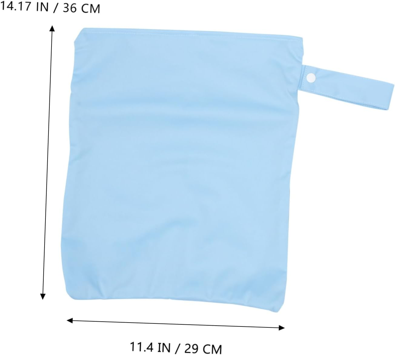 ULDIGI Waterproof Wet Bag 3 Pack Diaper Wet Bag Diapers Wet Dry Bag Material Easy Access image number 5