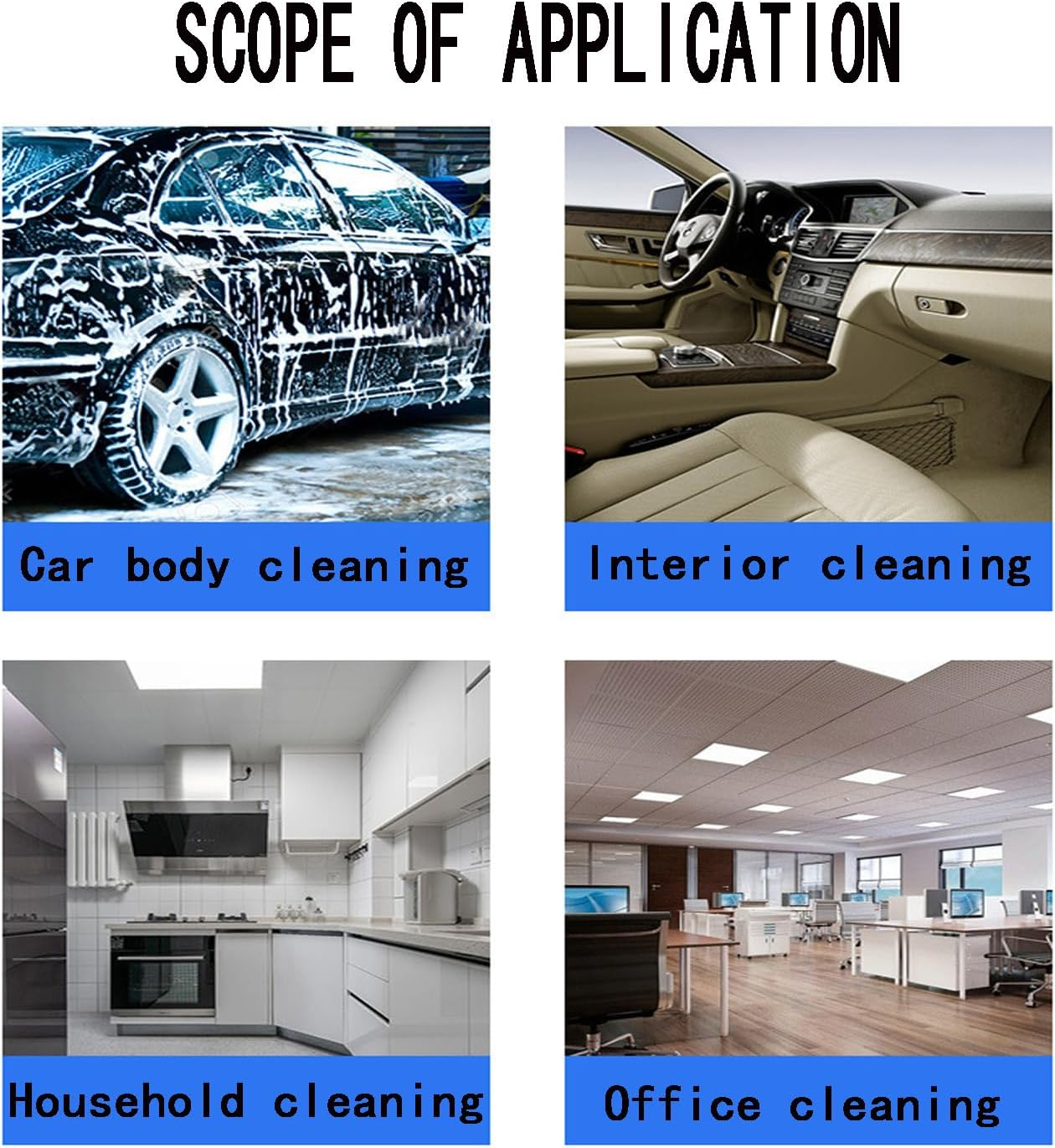 Car Microfibre Wheel Brush, Removable Car Rims Brush, Car Wheel Cleaning Brush, Highly Water Absorption Detailing Cleaner Brushes with Long Handle for Rim Hubs, Spokes, Fenders, Engines image number 4