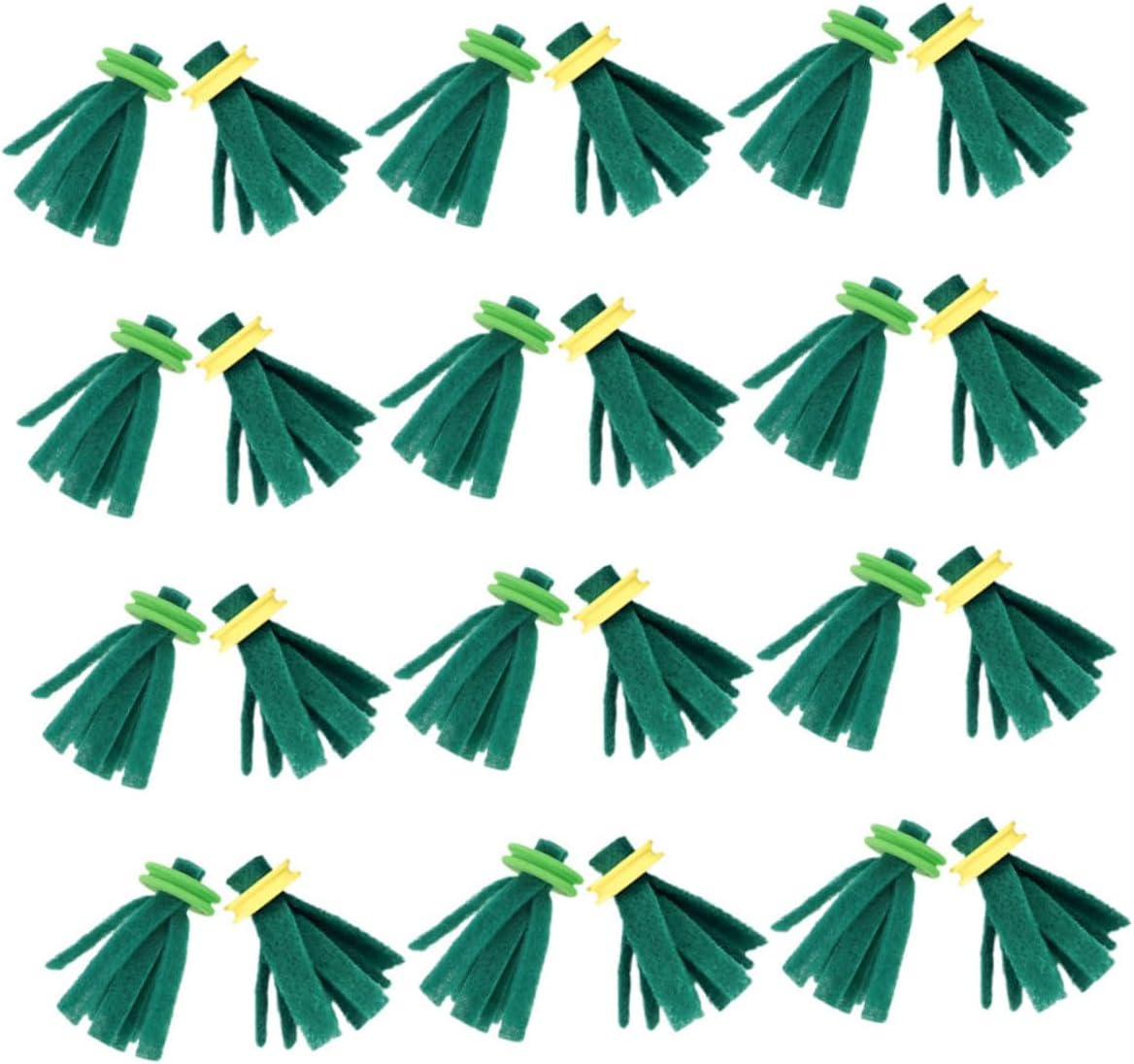 TEHAUX 30Pcs Aquarium Fish Breeding Mop Soft Floating Spawn Mop for Fish Tanks Natural Egg Collector for Aquatic Pets Breeding and Efficient Egg Collection image number 4