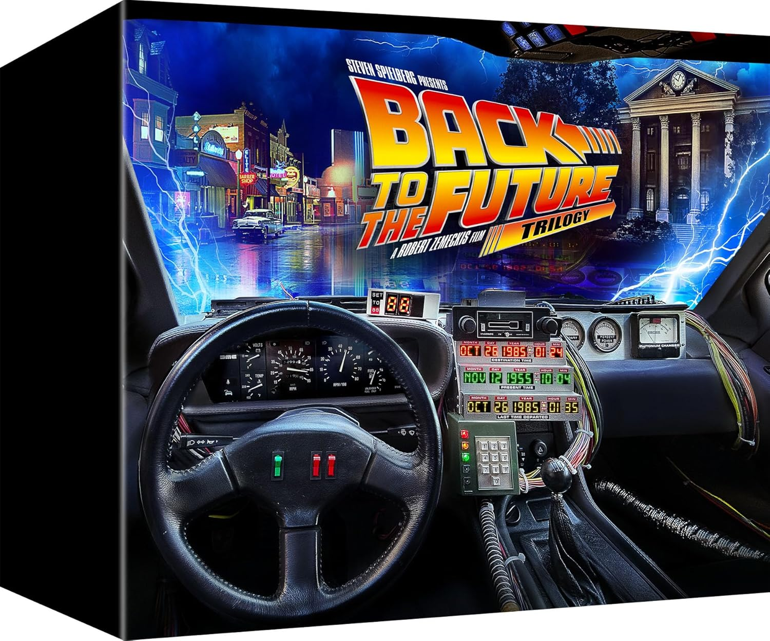 Back to the Future - 40Th Anniversary 4K Trilogy Steelbook Giftset (Amazon Exclusive) image number 3