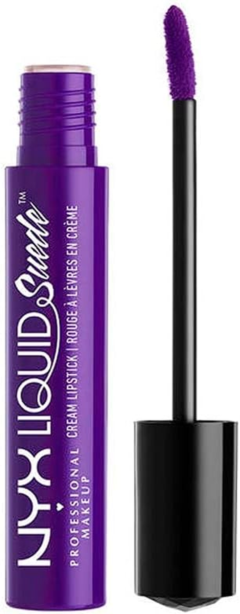 NYX PROFESSIONAL MAKEUP Liquid Suede Cream Lipstick, Alien, 0.13 Fluid Ounce
