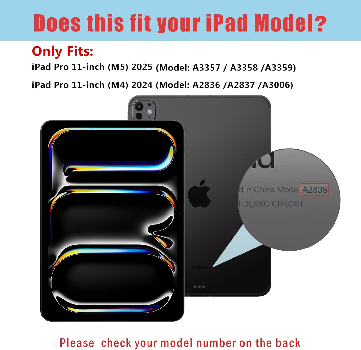 Procase 2+2 Pack Screen Protector for Ipad Pro 11 Inch 2025/2024 (M5/M4) with Camera Lens Protector, Tempered Glass Film for Ipad Pro 11" -2Clear image number 5