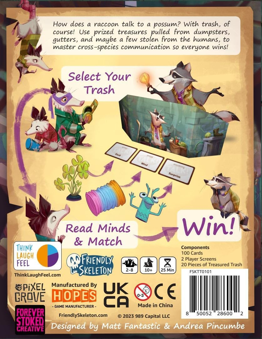 Friendly Skeleton: Trash Talk the Board Game