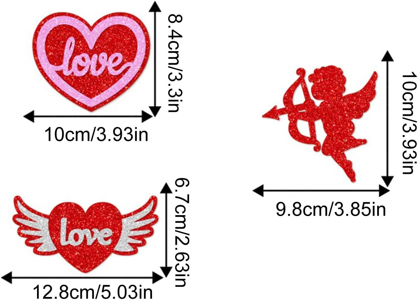 Valentines Day Headband - Valentines Hair Hoop Decor | Valentine'S Day Heart Headband, Valentines Heart Lip Shape Hair Hoop, Red Hearts Hairband for Valentine Hotplus