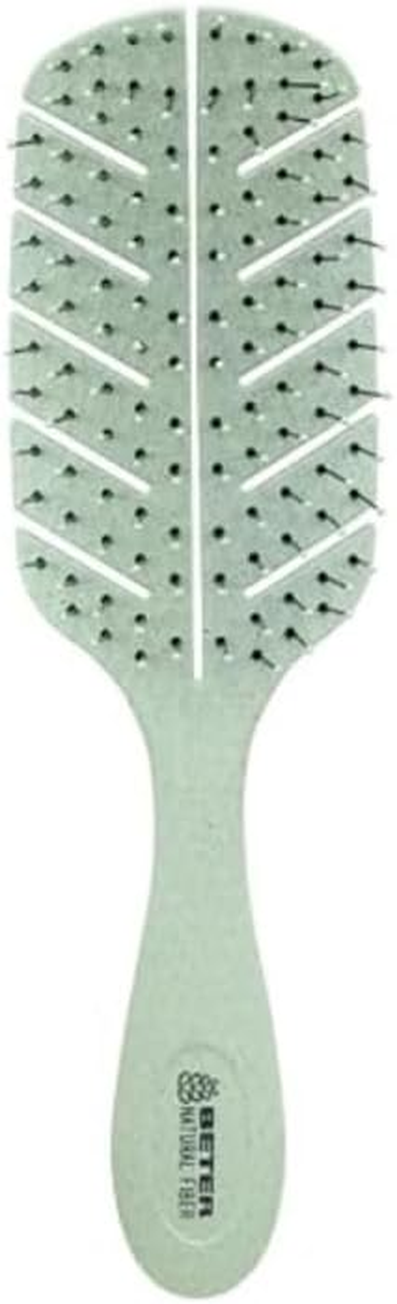 Beter Detangling Eco Brush - Natural Fiber Brush, Green image number 2