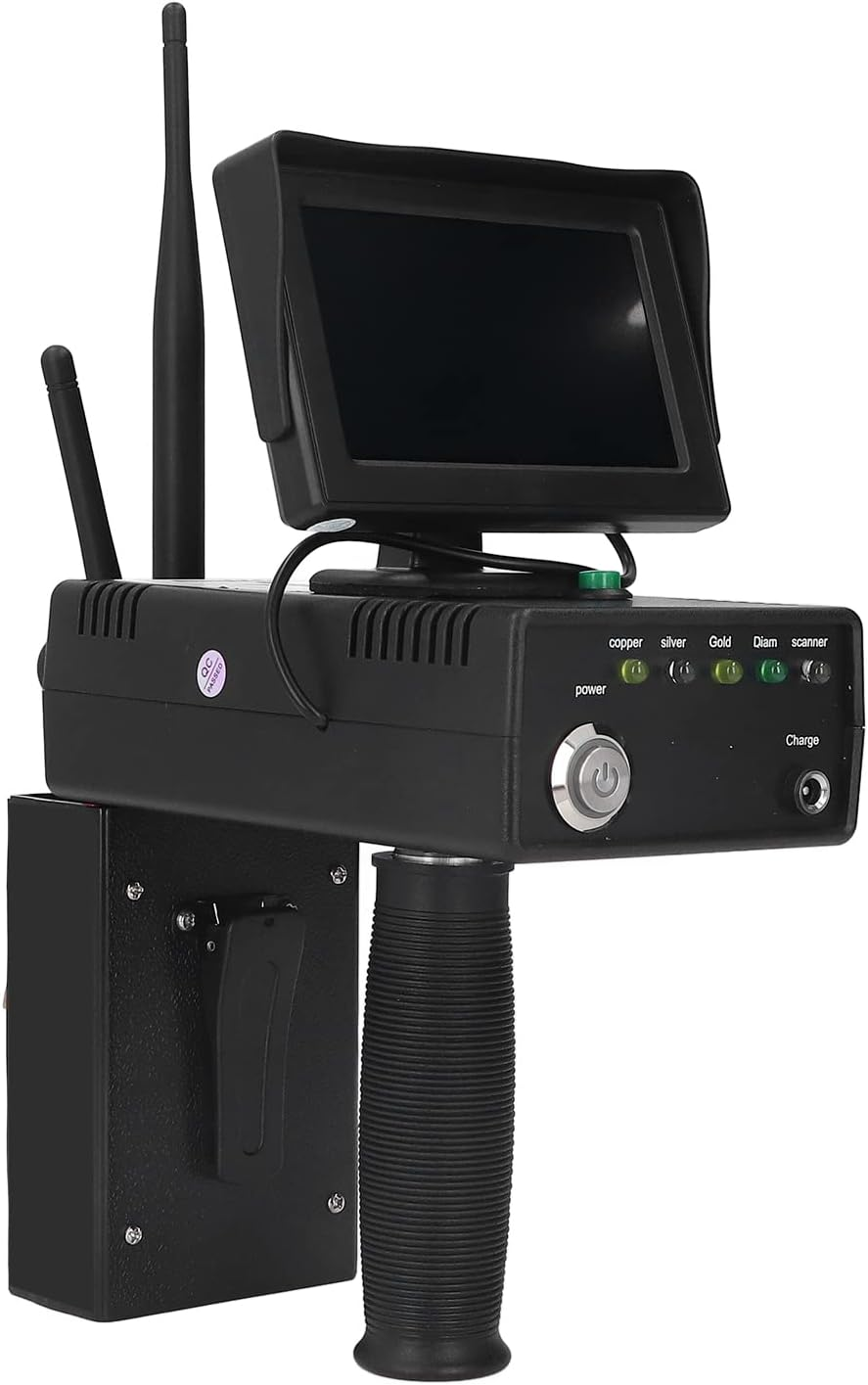 BTER Metal Detector, High Accuracy 1200M Underground Treasure Finder, Gold Silver Gem Diamond Detector, 30M Depth, for Treasure Hunters, Prospectors image number 5