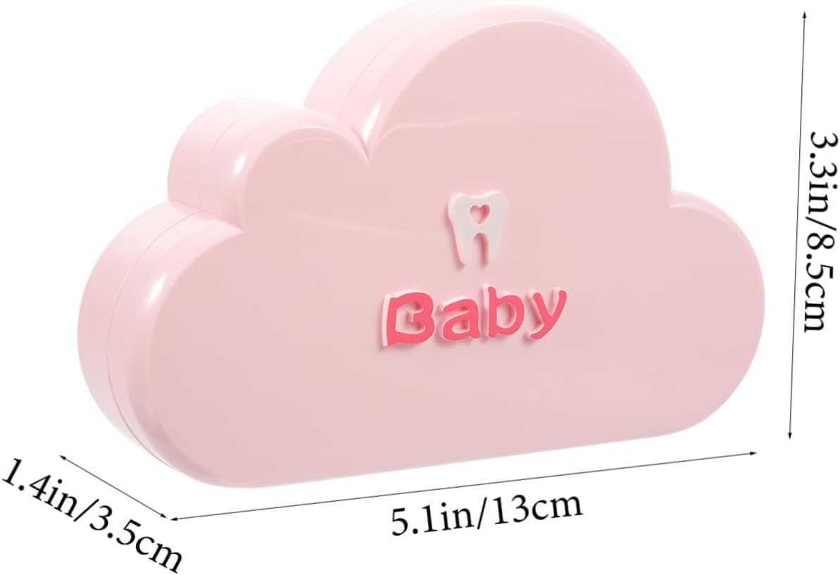 Keepsake Boys and Girls Tooth Holder Box Tooth Retainer Storage Case Adorable Design image number 5
