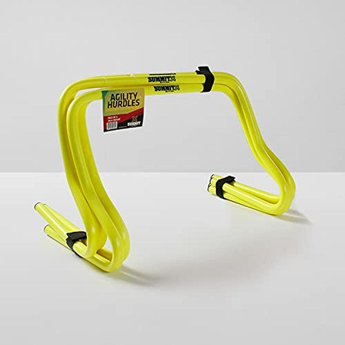 SUMMIT Agility Hurdles Set - Plastic Hurdles for Speed Training and Coordination Drills; Adjustable Heights for Multi‑Level Fitness Use - Set of 6 image number 4