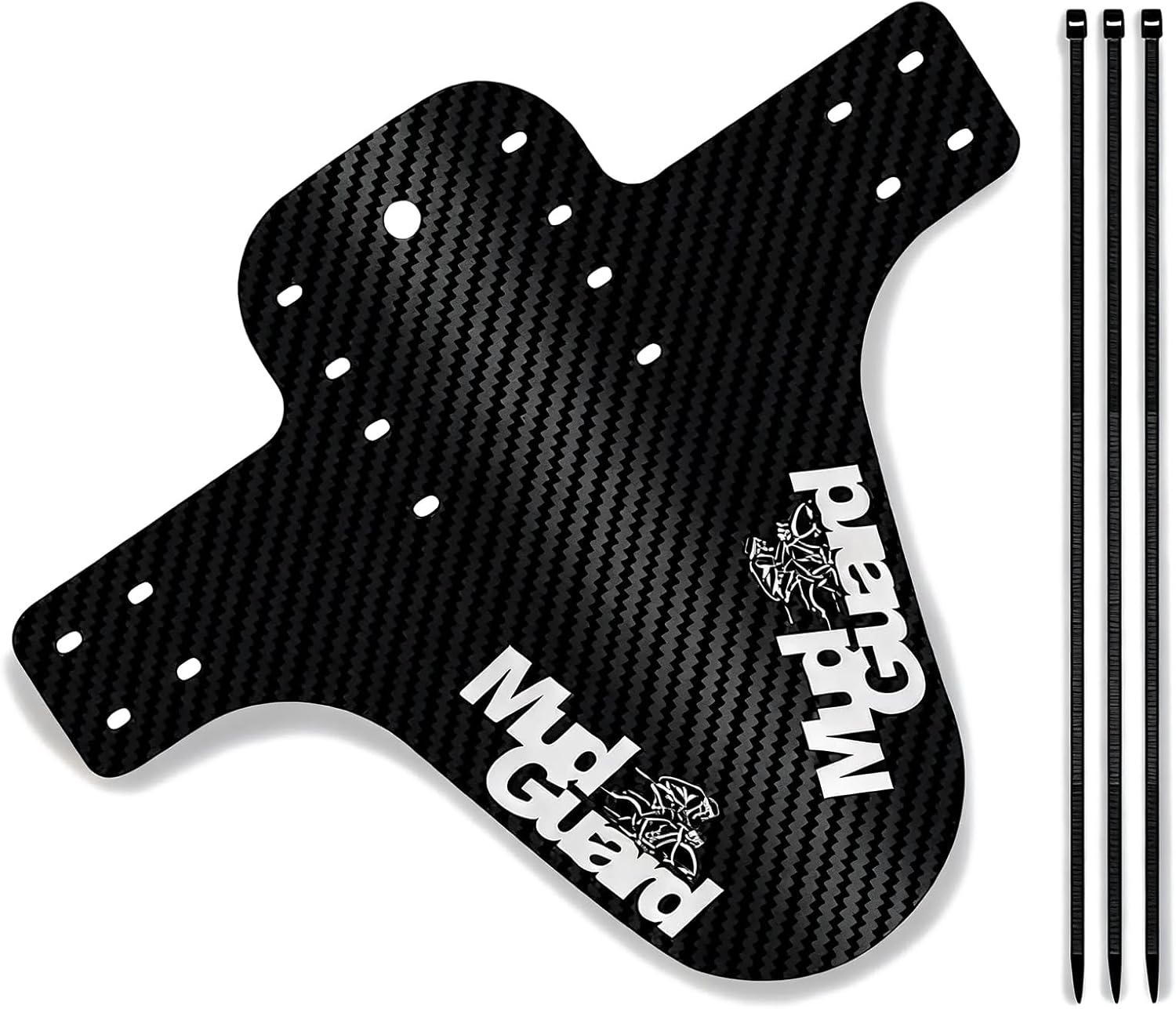 Rhoyee 2PCS Bike Fender Set | Universal Adjustable Mudguard for Mountain & Road Bicycle | Rear Splash Guard Compatible with Most Bicycles/E-Bikes/Mountain Bikes image number 2