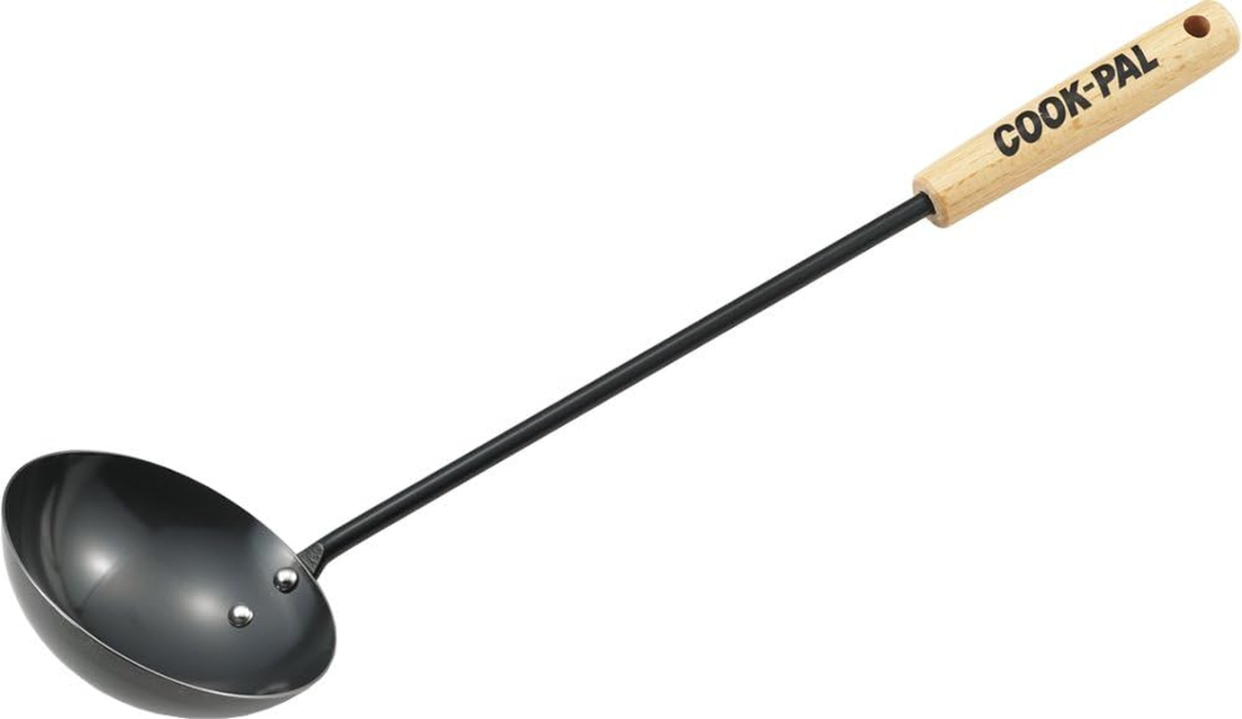 Yoshikawa YJ2488 Turner, Black, 16.0 Inches (40.7 Cm), Cook Pal, Chinese Spatula, Made in Japan image number 1