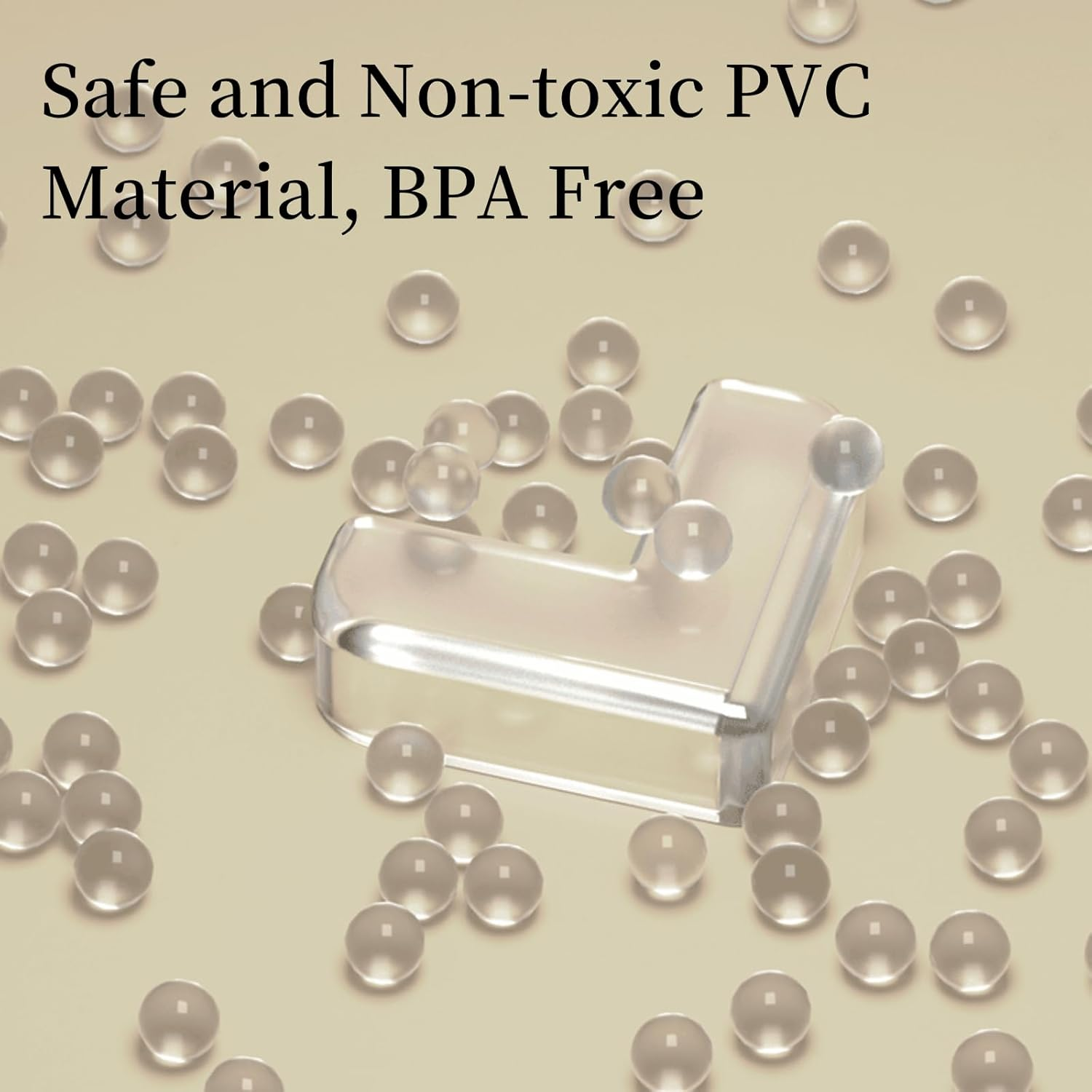 Kuou Clear Corner Protectors for Kids, 20 Packs Baby Proofing Corners Child Safety Corner Guards with Strong Acrylic Adhesive for Furniture against Sharp Corners image number 5