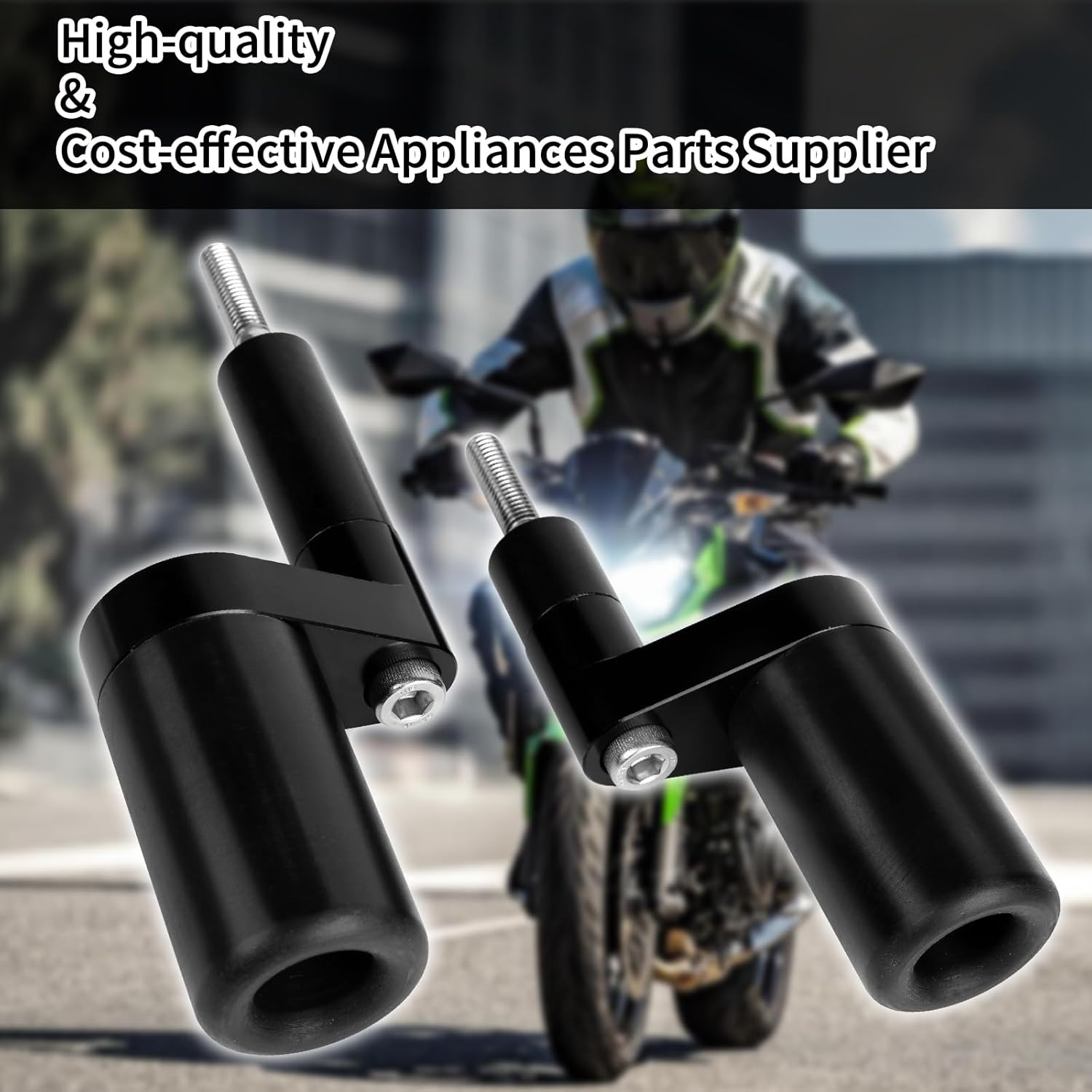 No Cut Frame Sliders Fits Kawasaki Ninja 400 Z400 Z 400 for ABS & NON ABS Models 2018-2023 750-4159 image number 3