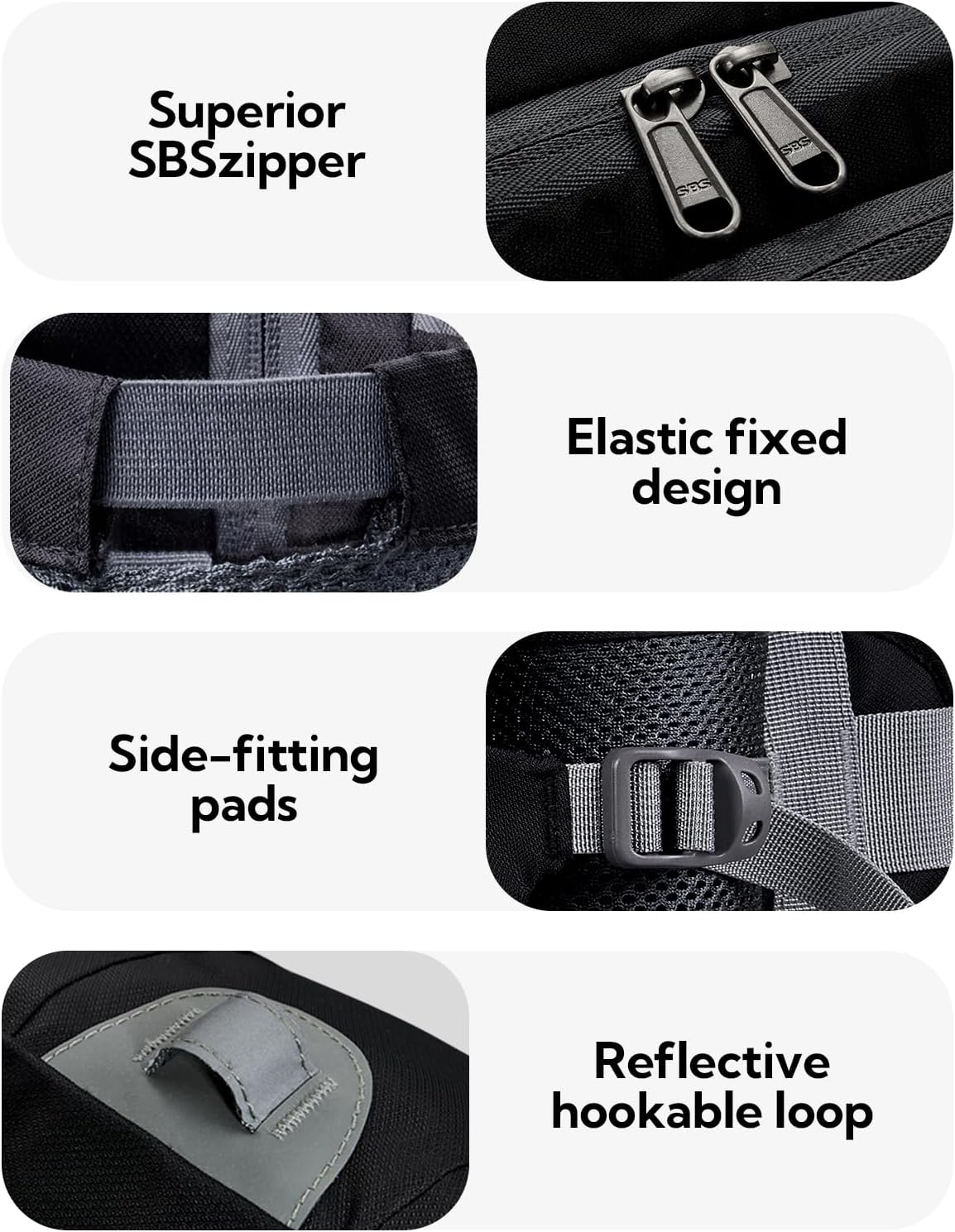 WATERFLY Fanny Pack Waist Bag: Fannie Pack 2 Water Bottle Holders Lumbar Belt Hiking Walking Running Jogging Camping Large Woman Man (Bottle Not Included) image number 5