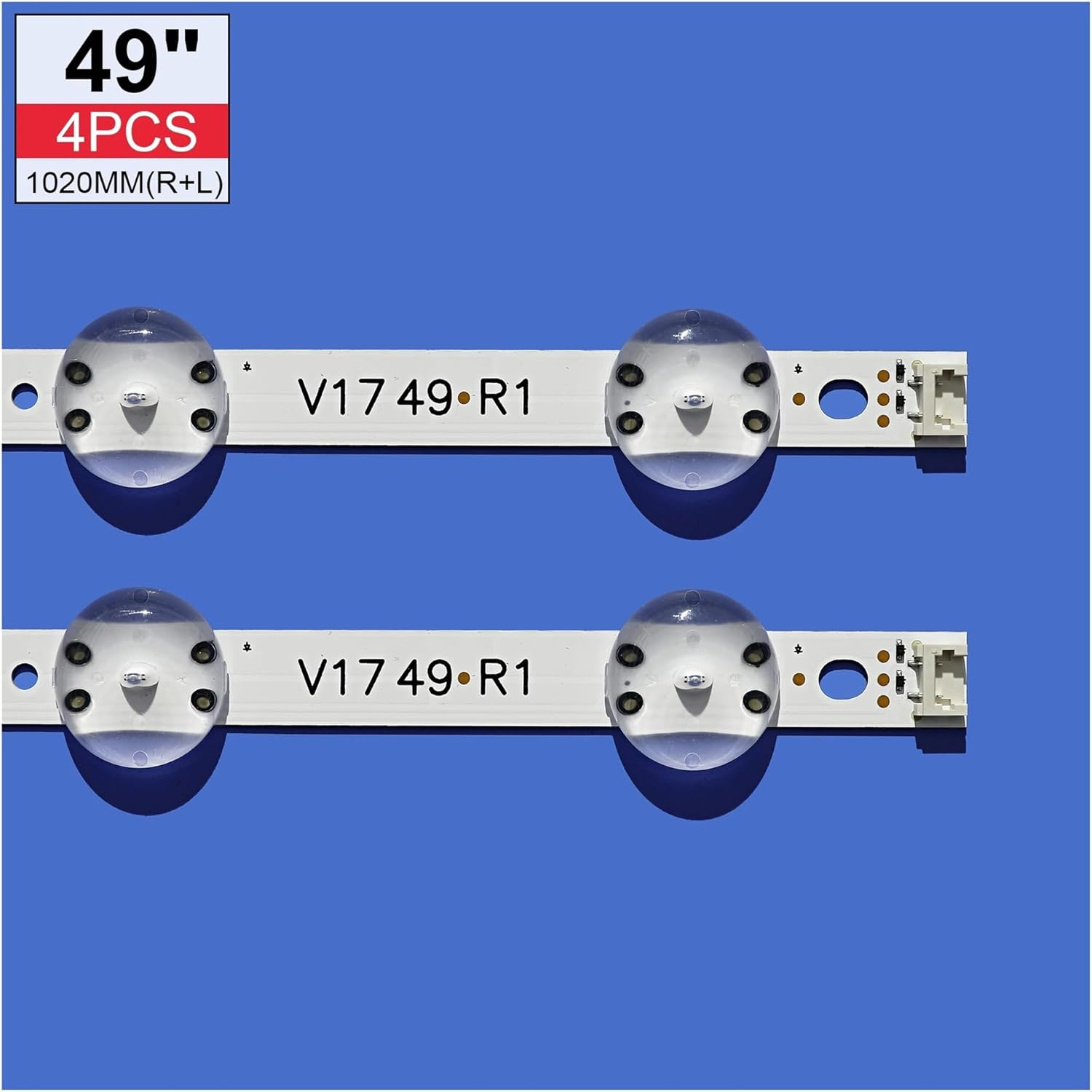 LED Backlight Strip for L-G 49UJ701V 49LJ614V 49UV340C 49UJ651V 6525 49UJ670V 49UJ675V 49UJ634V 49UJ655V 49LV340C V1749R1L1 image number 4