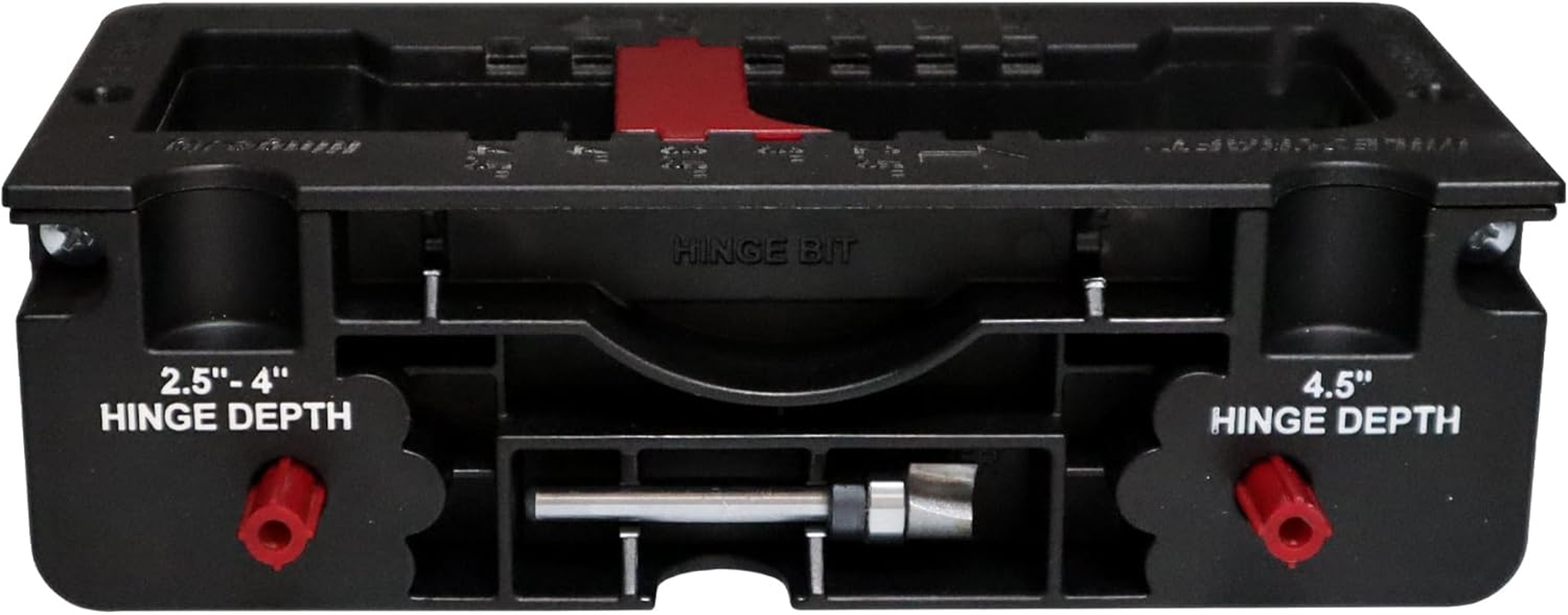 Milescraft Hingejig Self-Clamping Door Hinge & Latch Router Jig 7 Pieces Set image number 1