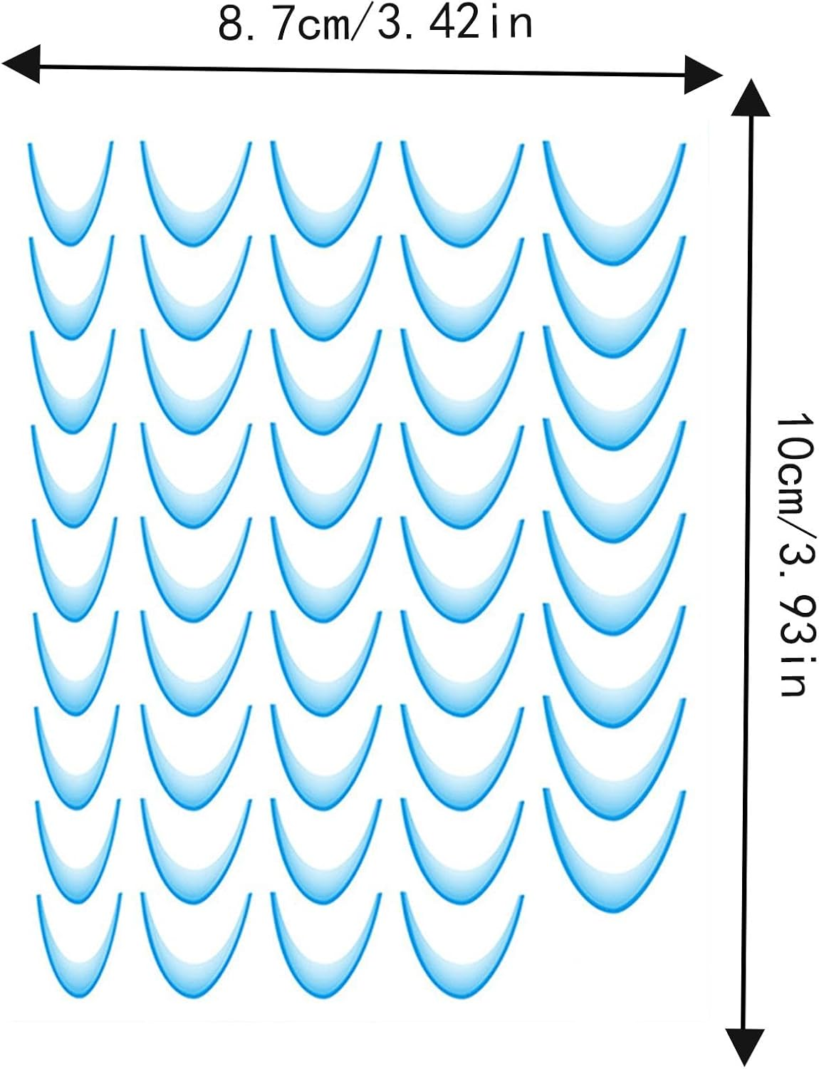 French Tip Stickers - Nail Stickers | Nail Strips | French Nail Stickers | French Tip Nail Stencils | Nail Forms Fringe Tips Guide Sticker | Decals Strips | Template Nail Tools for Nail image number 3