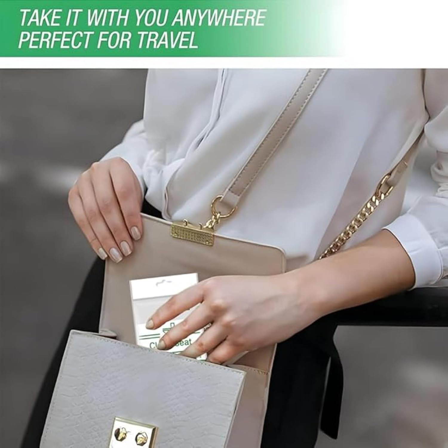 RODISHOMM 50 PCS Disposable Toilet Seat Covers, Flushable & Biodegradable, Universal Fit for Travel & Public Restrooms, Safe & Hygienic Material, Easy to Carry image number 2