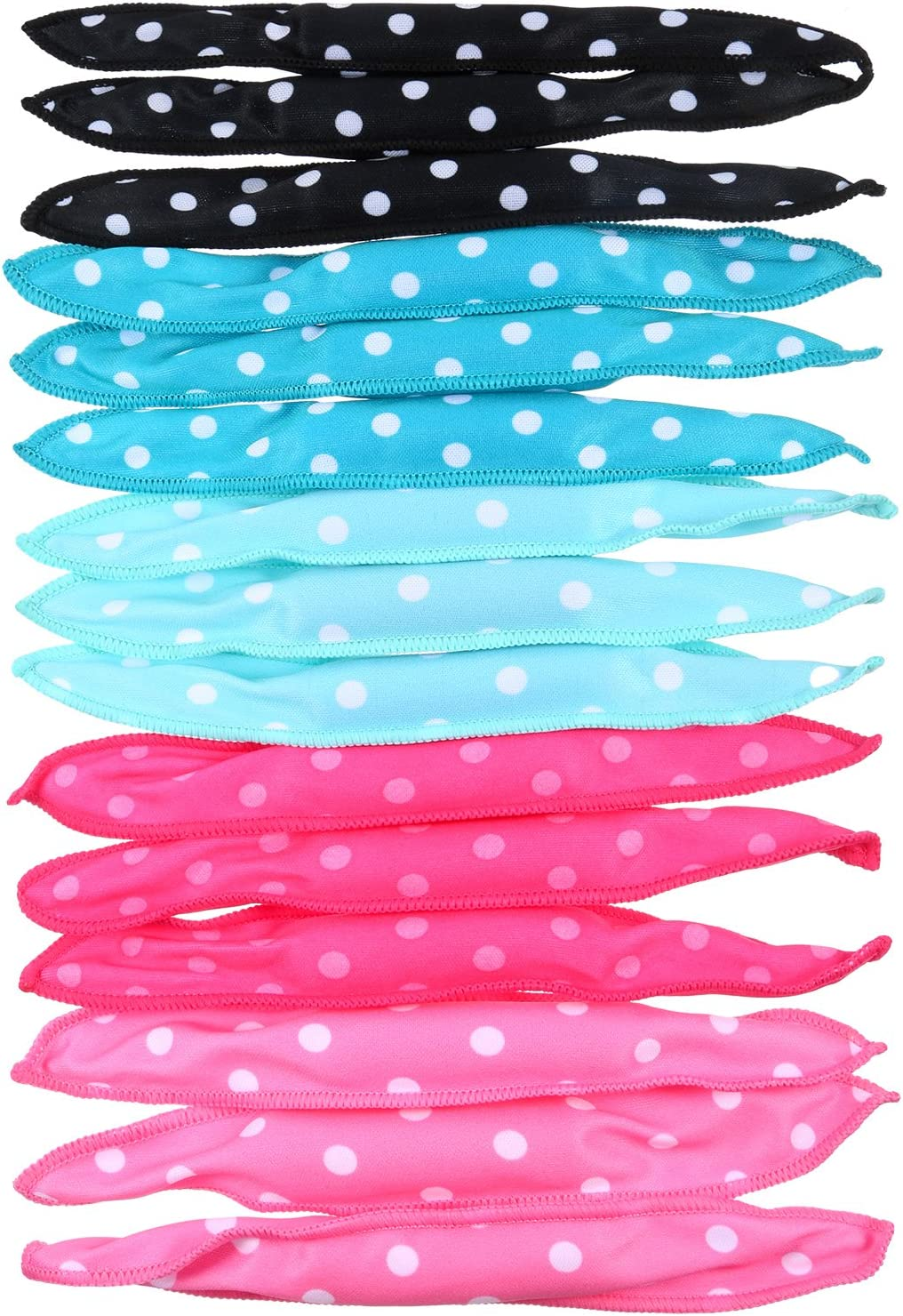 40 Pieces Hair Rollers DIY Hair Styling Rollers Tools Soft Sleep Foam Pillow Hair Curler Rollers Sponge (Color Set 1) image number 2