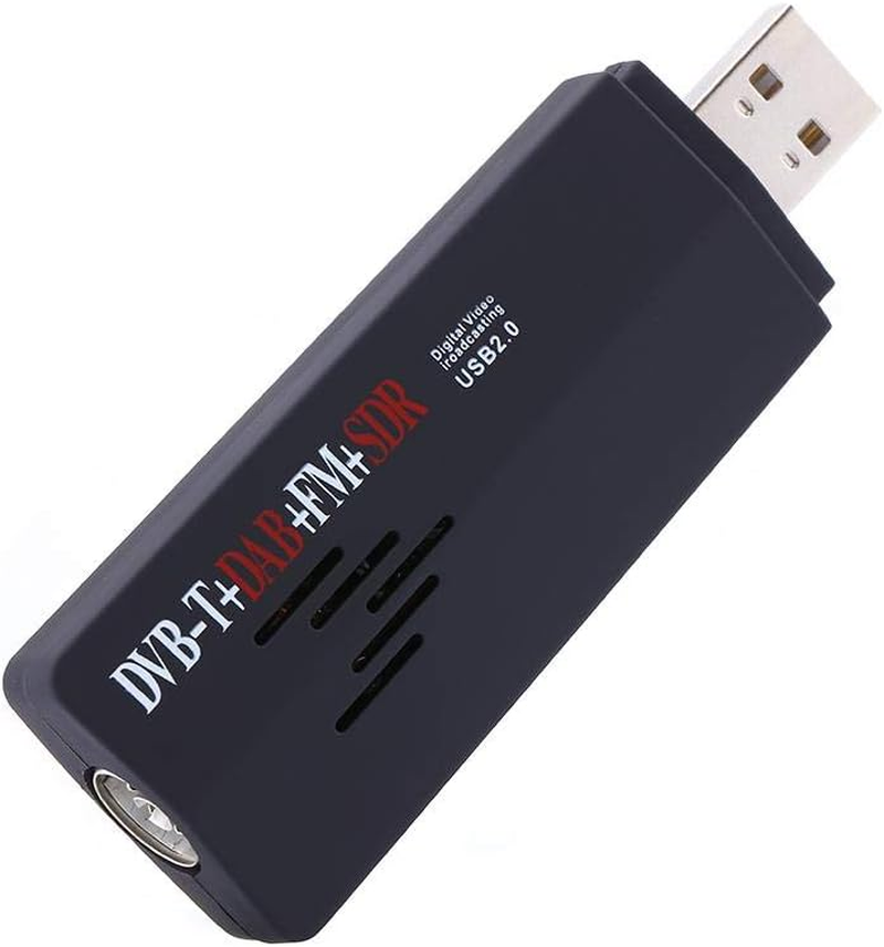 Mini Portable USB 2.0 HDTV Stick with Digital T Format (SDR+DAB+FM) RTL2832U + R8202 Tuner Receiver for Recording Digital Terrestrial Video and Radio Programs