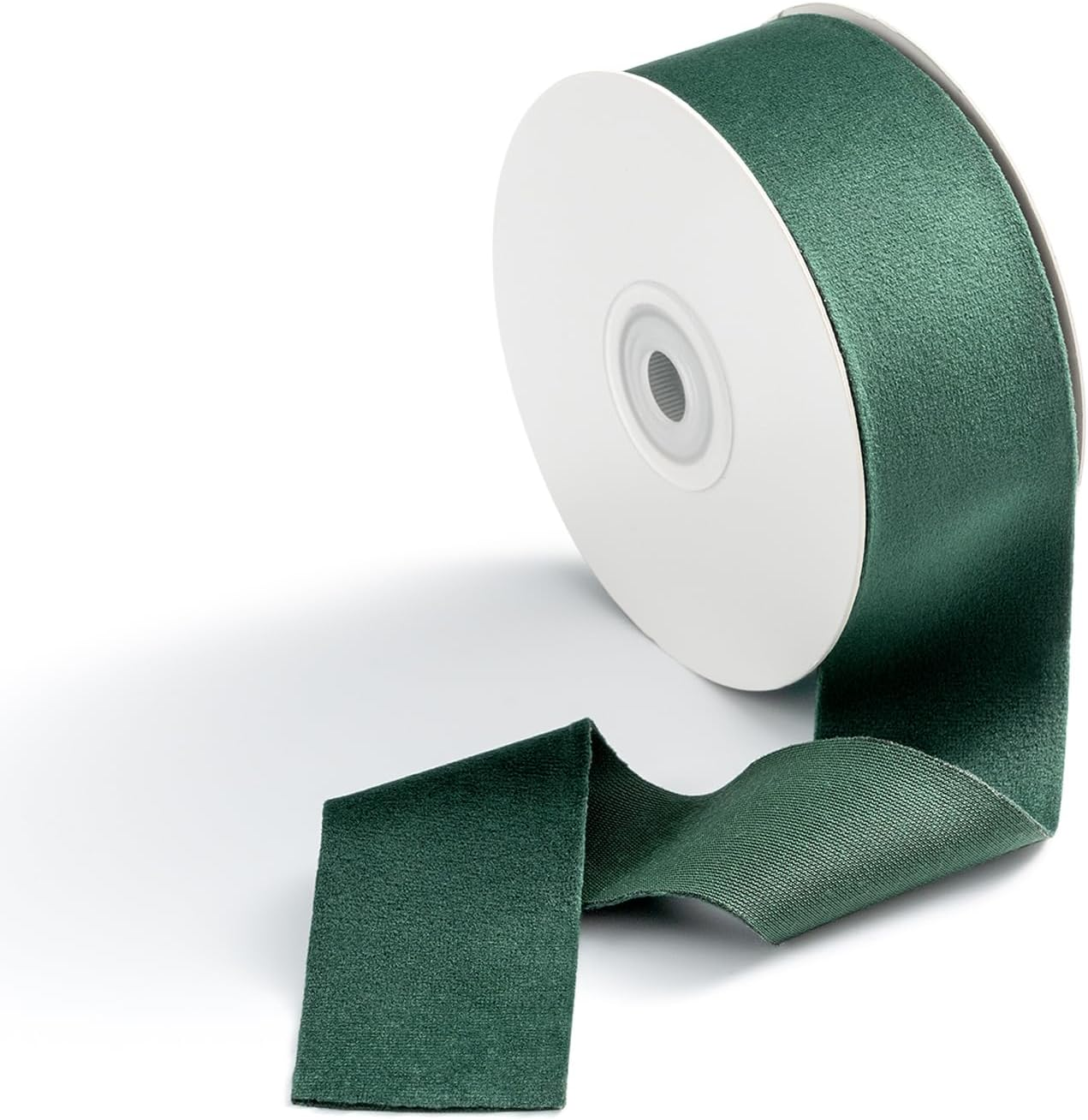 CHUQING Ribbons Red Velvet Gift Ribbons Wide Velvet Ribbon for Sewing Bow Decorative Ribbon 1.5 Inch X 10 Yards