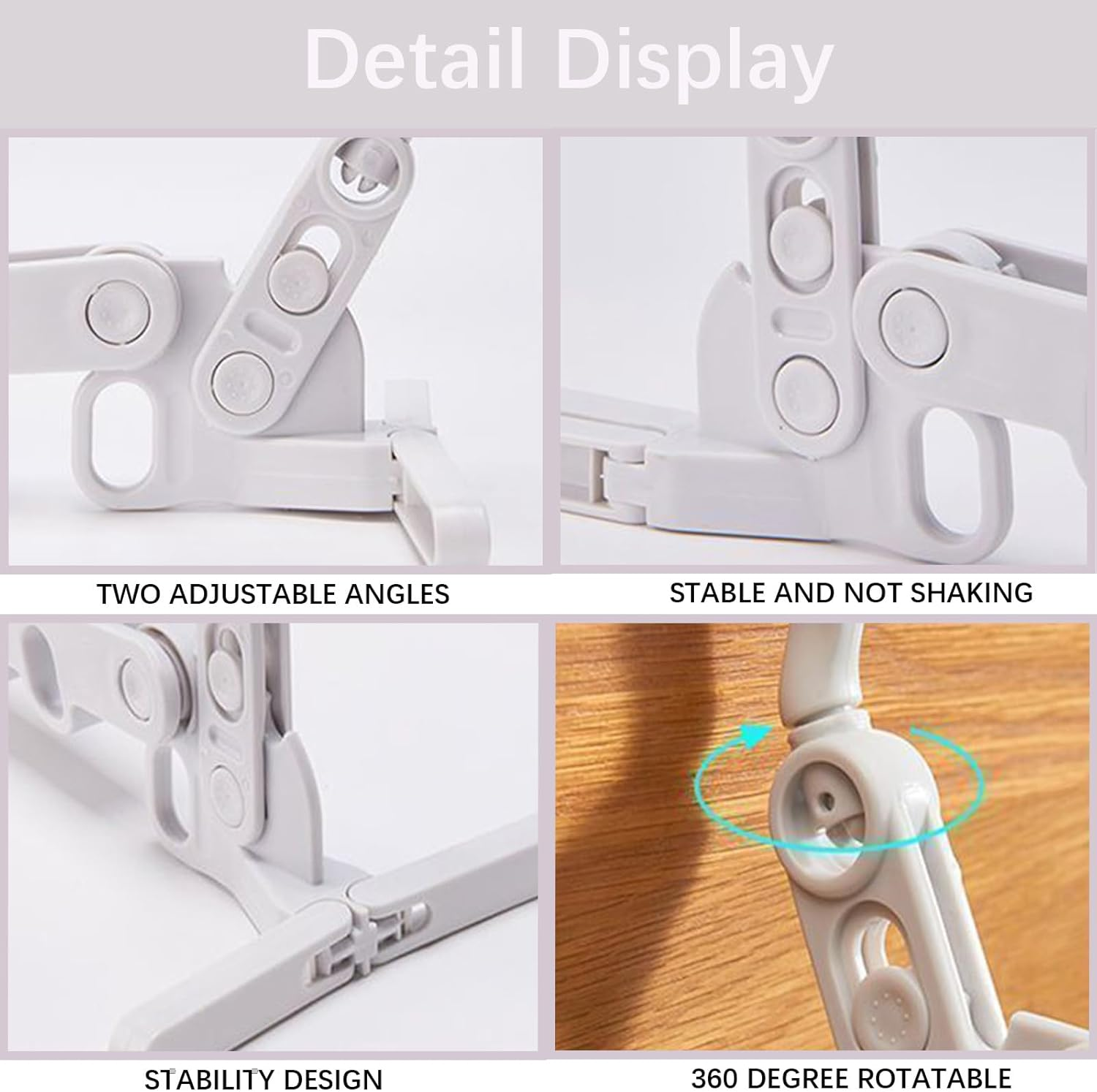 LXLM 2 Packs Folding Travel Hangers Clothes Drying Rack with 5 Holes,Collapsible Drying Rack Laundry Clothes Hanger Suitable for Outdoor Camping Trips, Student Apartment, and Hotel Apartments image number 3