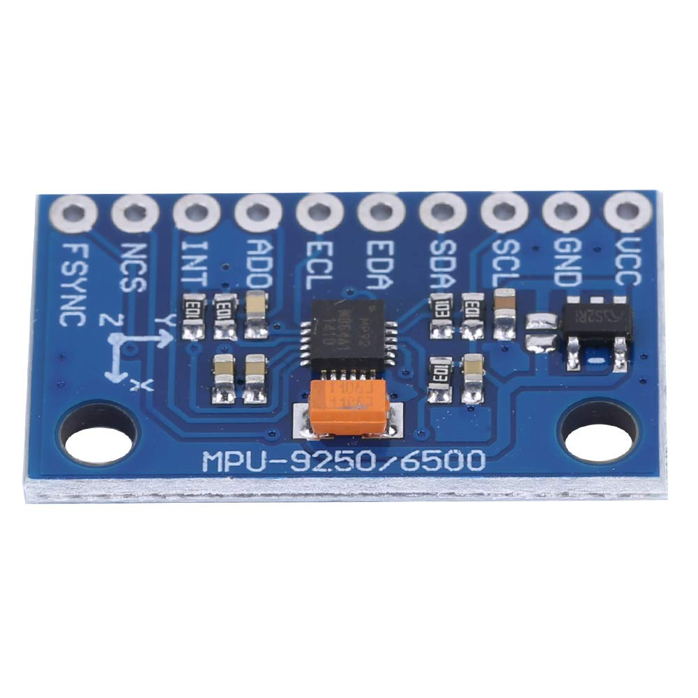 MPU 9250 9 Axle 16 Bit Gyroscope Acceleration Magnetic Sensor 3~5V for Accurate Measuring, GY9250 High Precision Magnetometer Sensor,16 Bit Output Gyroscope Accelerometer Combo image number 6