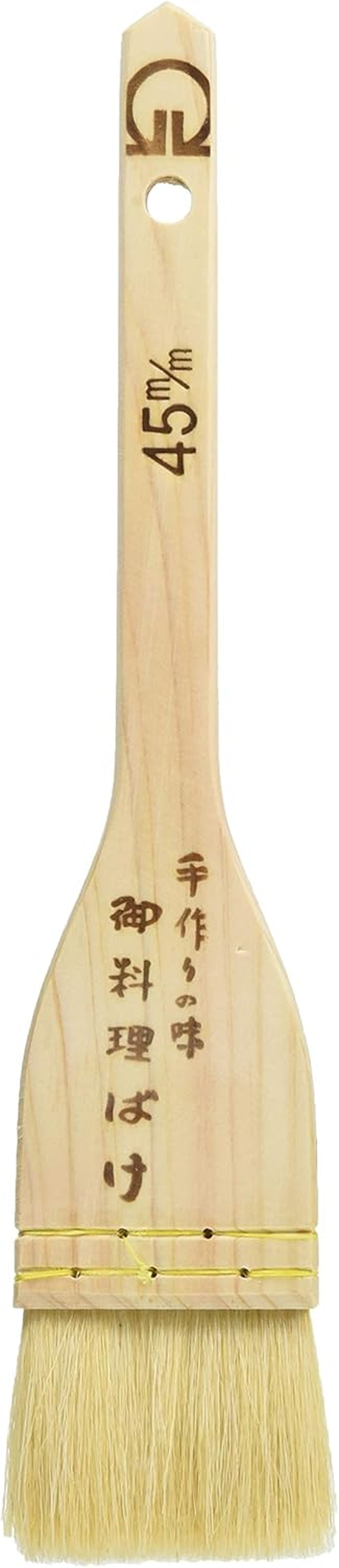 Endoshoji WHK01036 Professional Wood Handle White Brush (Goat Hair) 1.4 Inches (36 Mm) Cypress Goat Hair image number 6