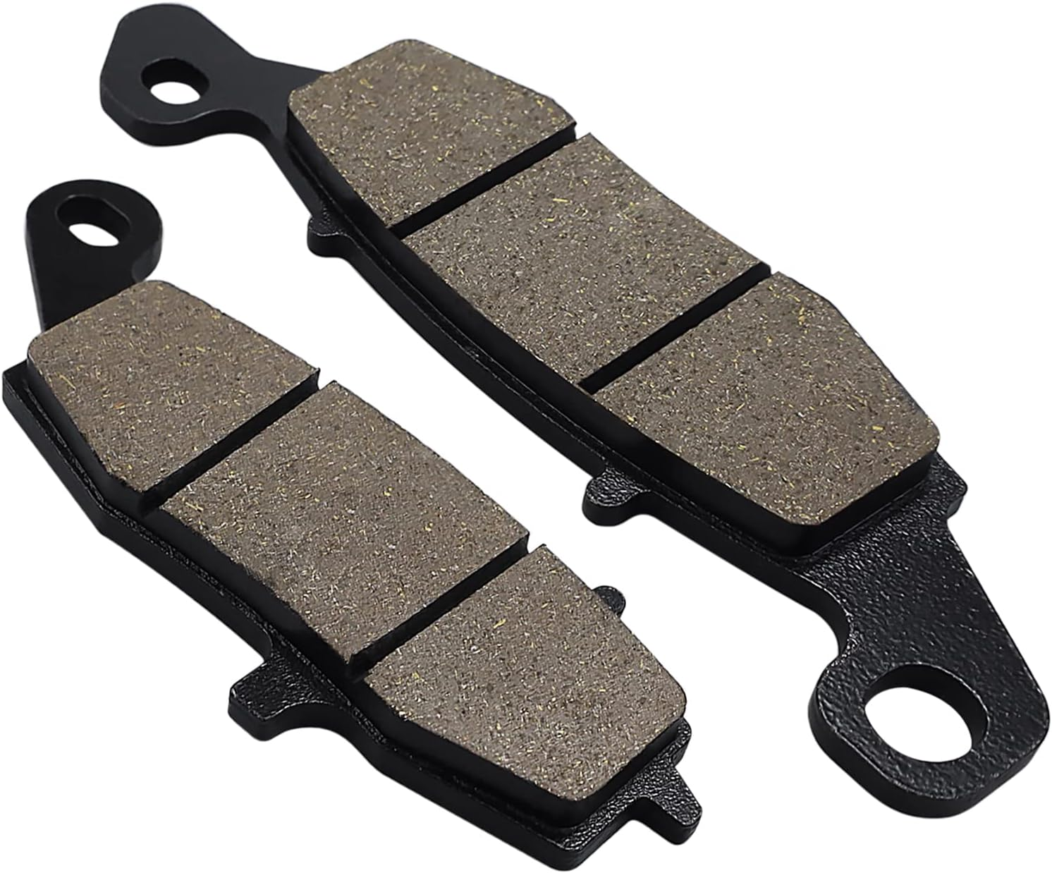 SOLLON Brake Pads Front and Rear Raplacement for Kawasaki Vulcan 1500 Vn1500/Vulcan 1600 VN1600 Classic/Vulcan 1600 VN1600 Nomad/Vulcan 1700 Vn1700/Vulcan 900 Vn900/Versys 650 KLE 650 image number 6